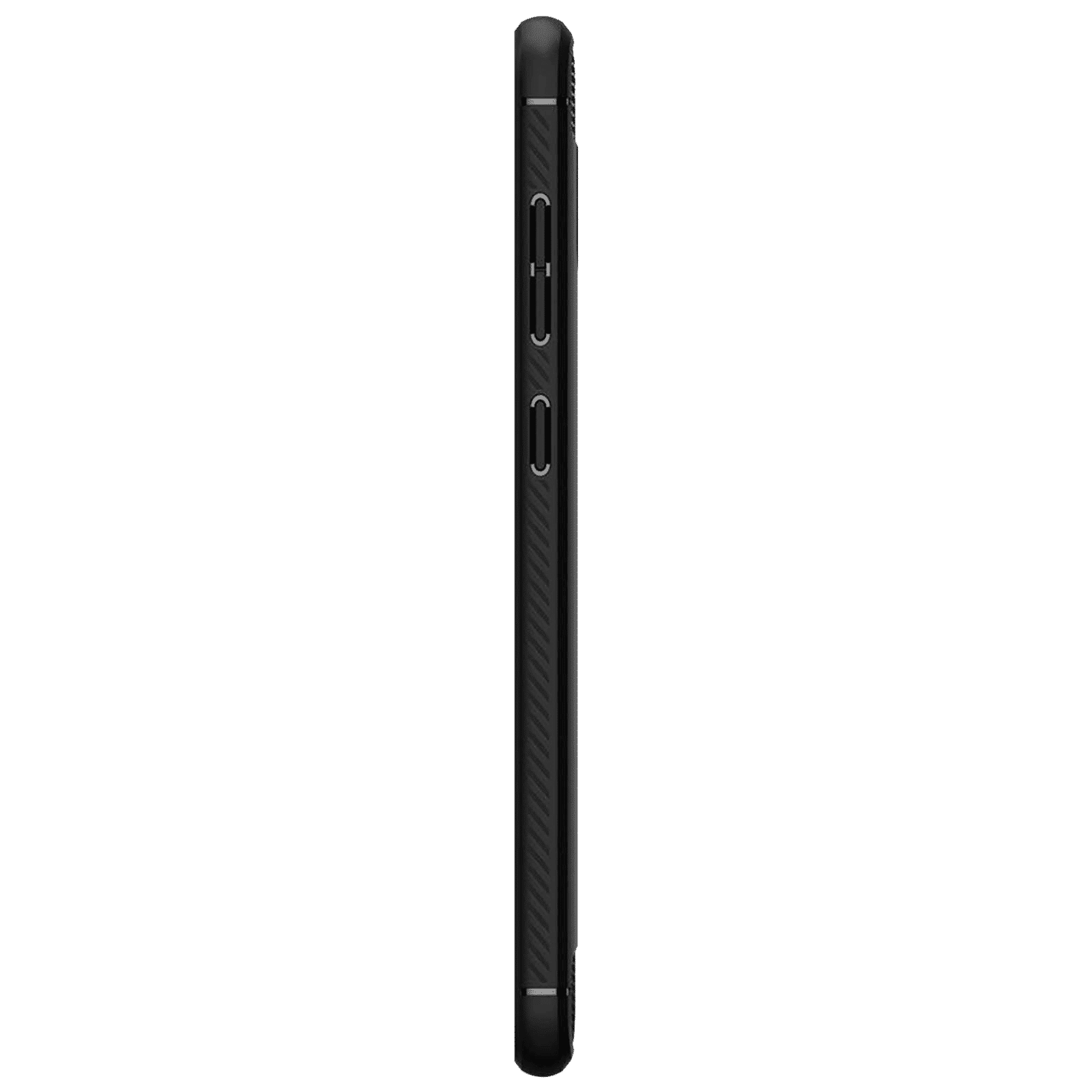 spigen Rugged Armor Soft TPU Back Cover for SAMSUNG Galaxy A31 (Air Cushion Technology, Matte Black)_6