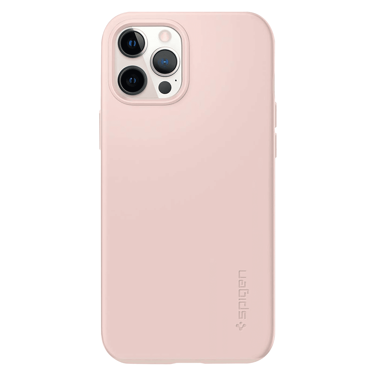spigen Thin Fit Polycarbonate Back Cover for Apple iPhone 12 Pro Max (Wireless Charging Compatible, Pink Sand) spigen Thin Fit Polycarbonate Back Cover for Apple iPhone 12 Pro Max (Wireless Charging Compatible, Pink Sand)_4