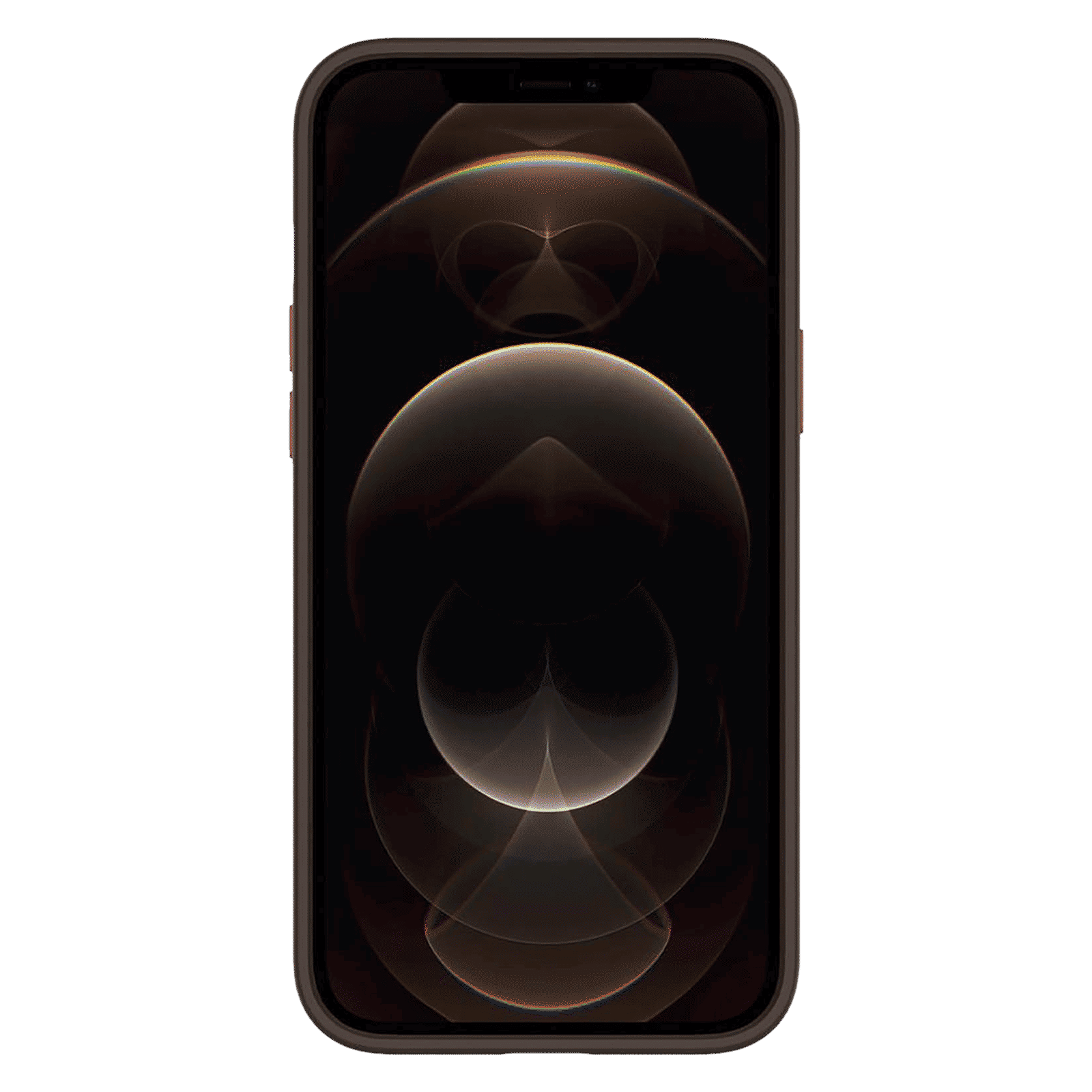 spigen Brick Soft Faux Leather, TPU & Polycarbonate Back Cover for Apple iPhone 12 Pro Max (Supports Wireless Charging, Saddle Brown)_3