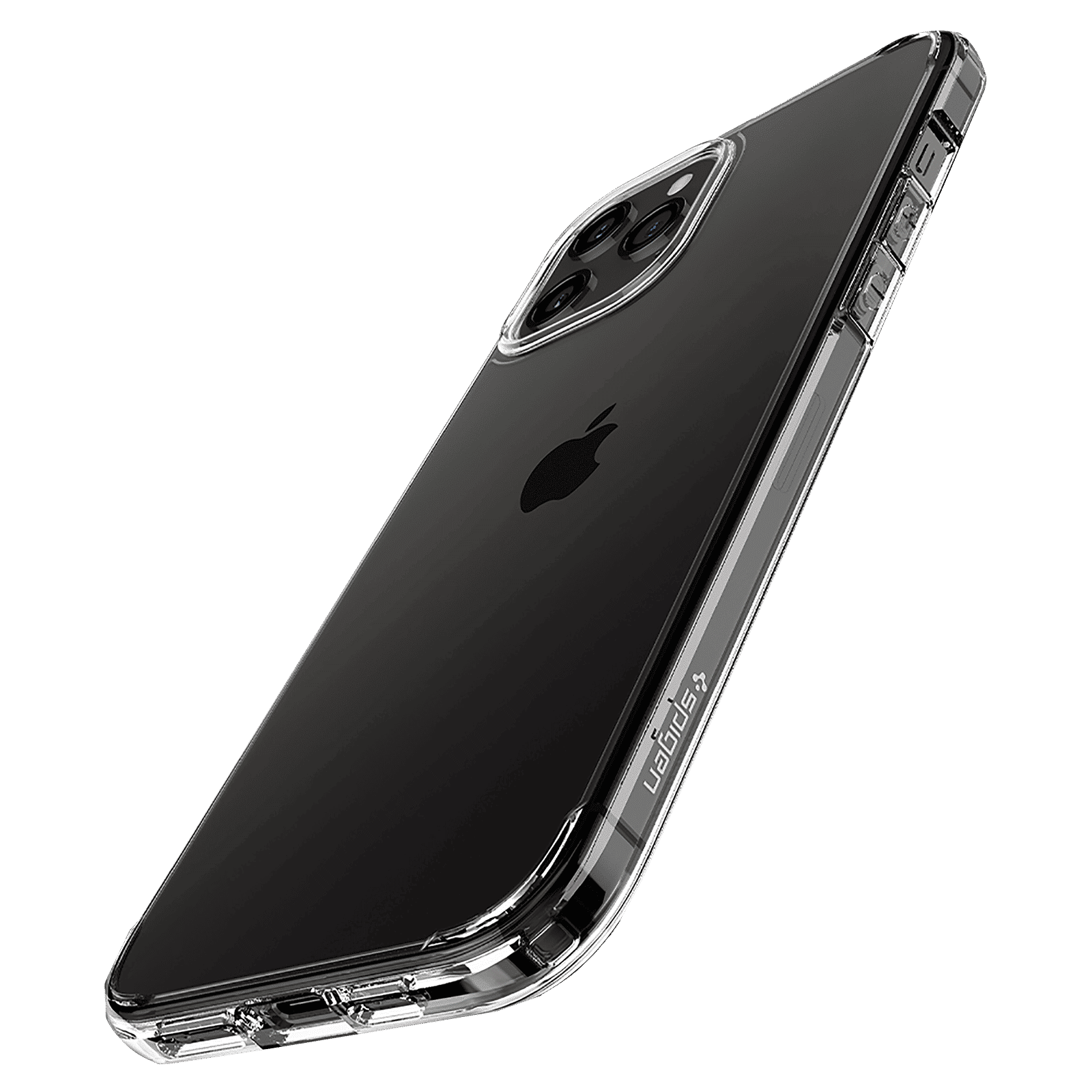 spigen Crystal Hybrid PC & TPU Back Cover For Apple iPhone 12 Pro Max (Hybrid Structure, Clear) spigen Crystal Hybrid PC & TPU Back Cover For Apple iPhone 12 Pro Max (Hybrid Structure, Clear)_8