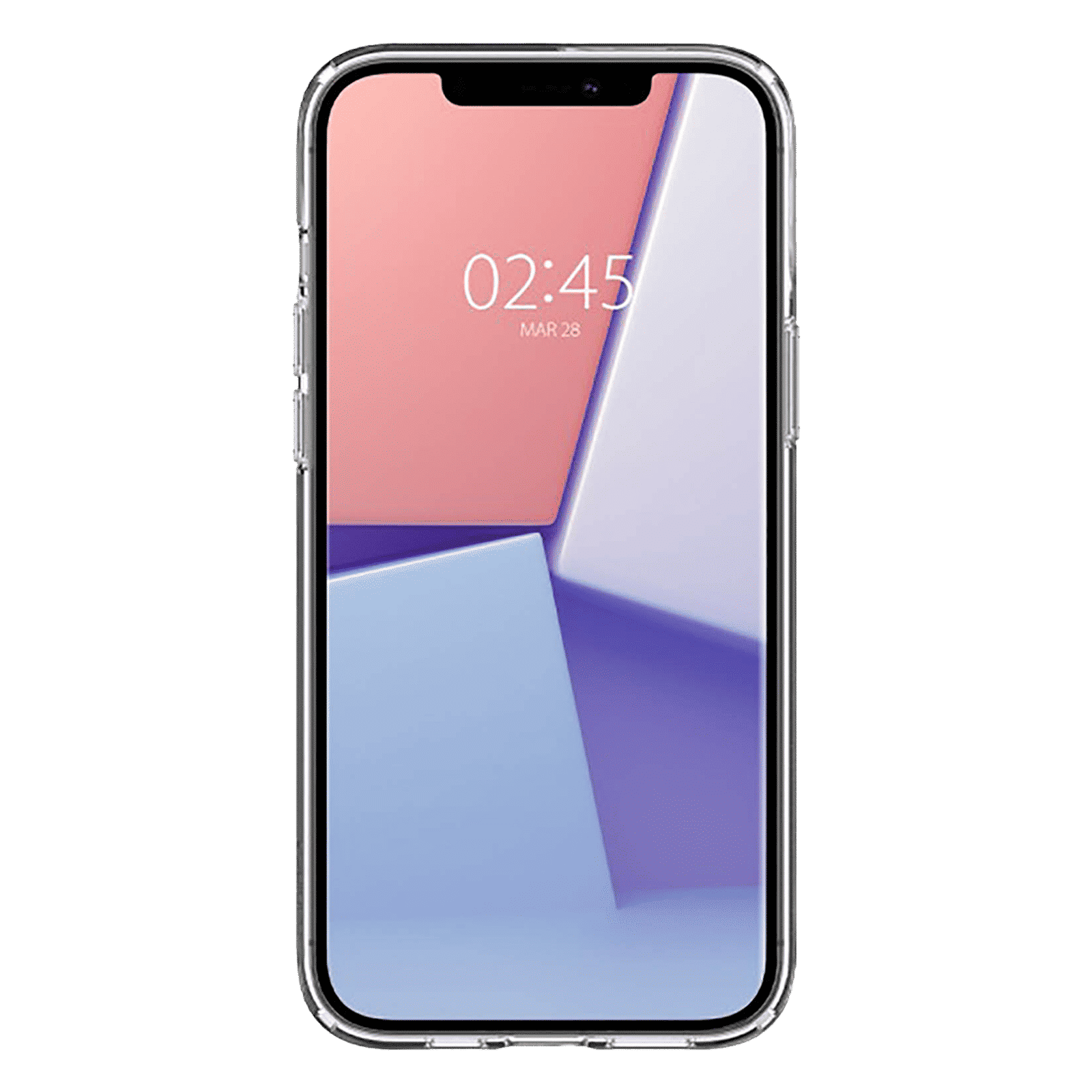 spigen Crystal Flex TPU Back Cover for Apple iPhone 12 Pro Max (Supports Wireless Charging, Crystal Clear)_3