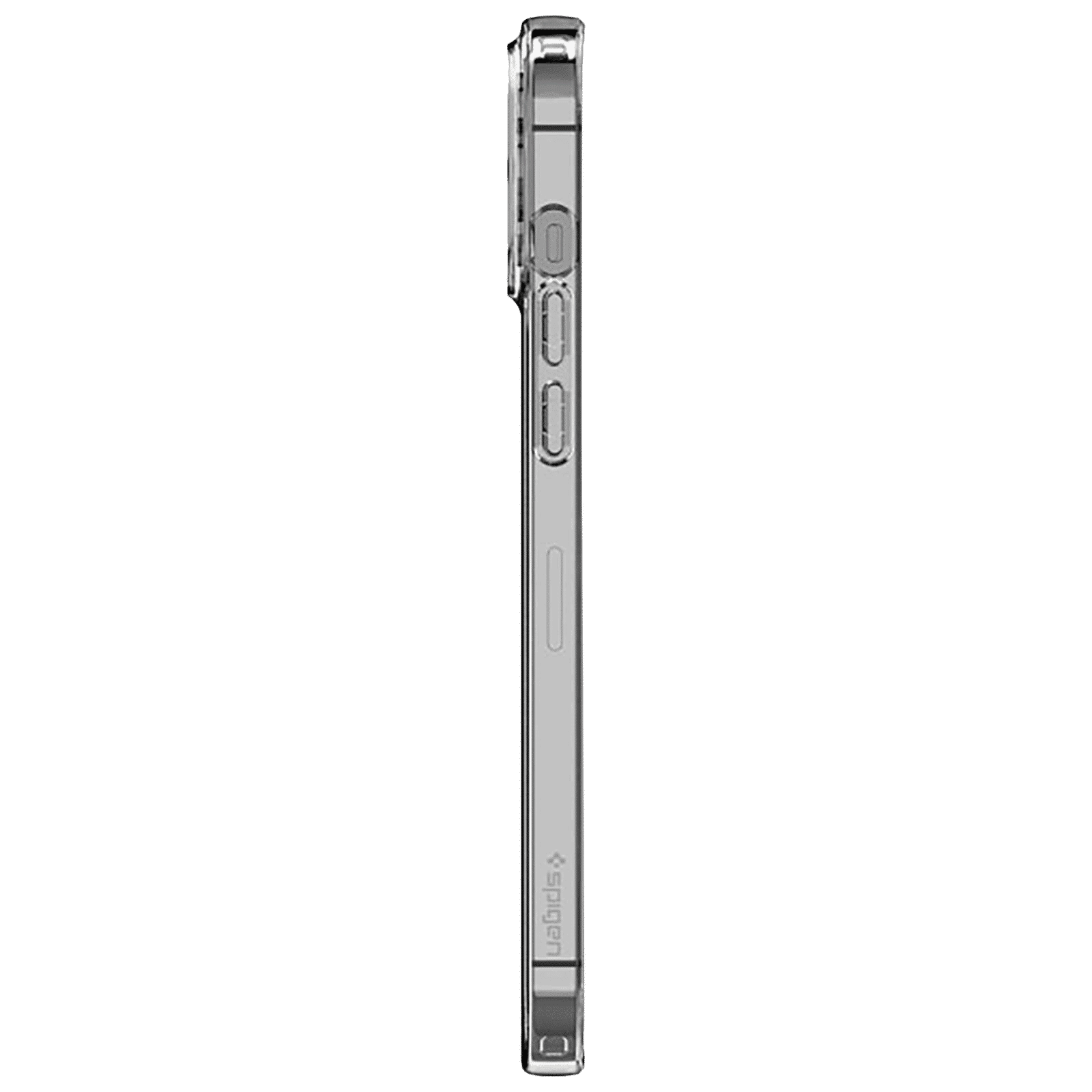 spigen Crystal Flex TPU Back Cover for Apple iPhone 12 Pro Max (Supports Wireless Charging, Crystal Clear)_4