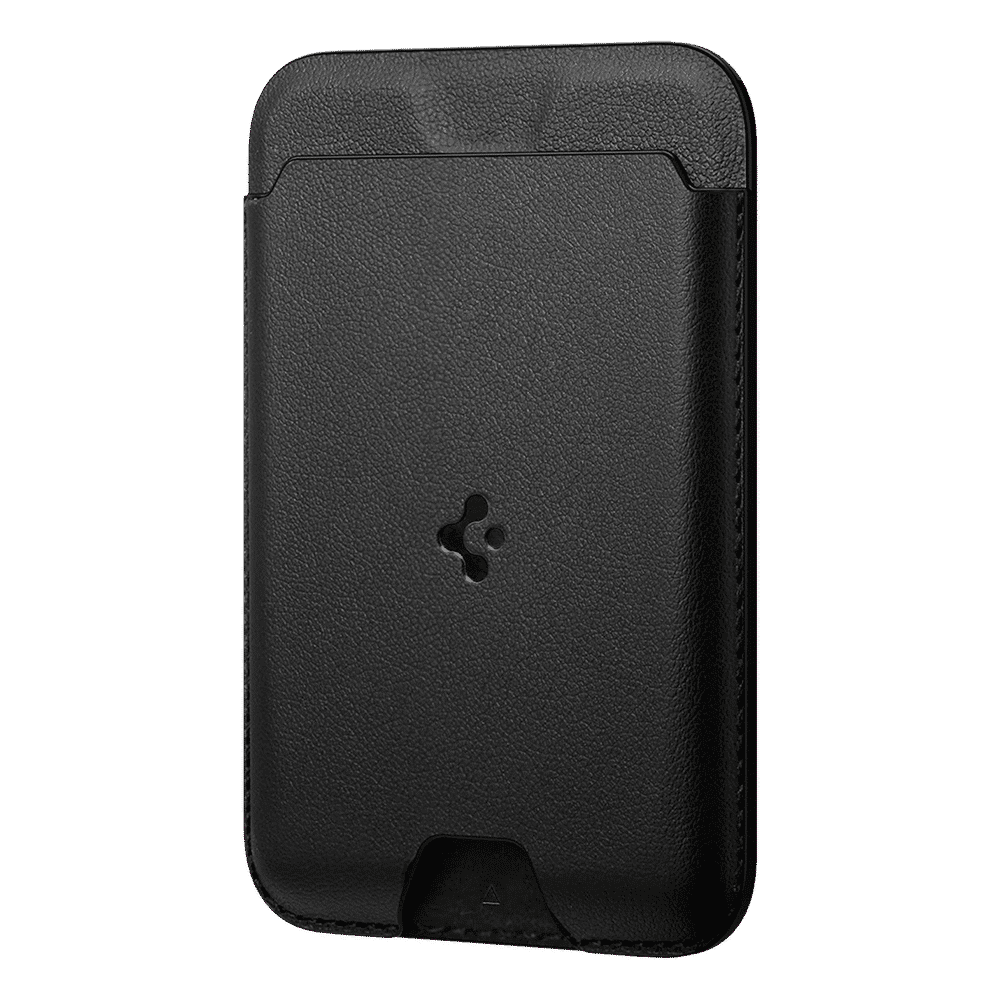 spigen Valentinus PU Leather & Magnet Card Holder For Apple iPhone 12 Series (Slim Form Factor, AMP02284, Black)_15