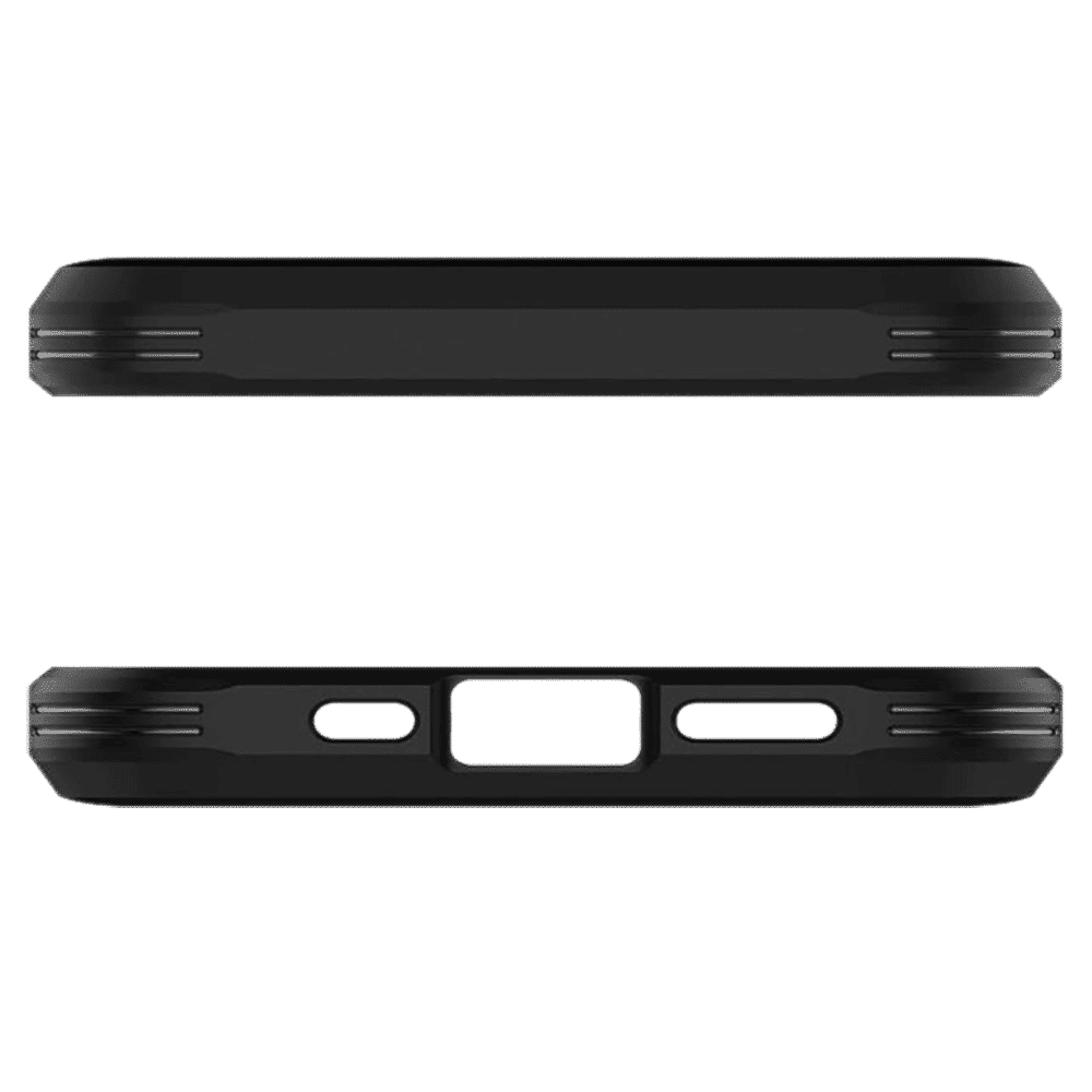 spigen Tough Armor TPU & Polycarbonate Back Case with Stand for Apple iPhone 12, 12 Pro (Wireless Charging Compatible, Red)_17