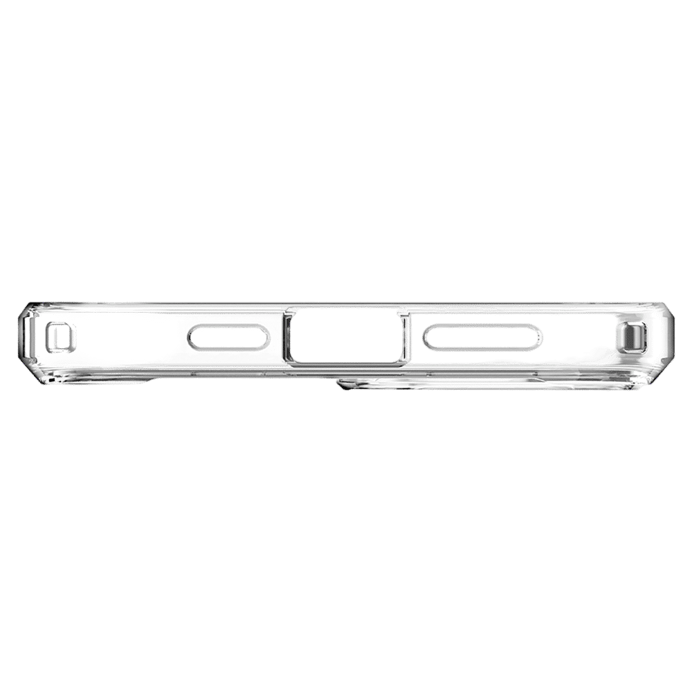 spigen Crystal Hybrid Polycarbonate and TPU Back Cover for Apple iPhone 12 and 12 Pro (Air Cushion Technology, Clear)_7