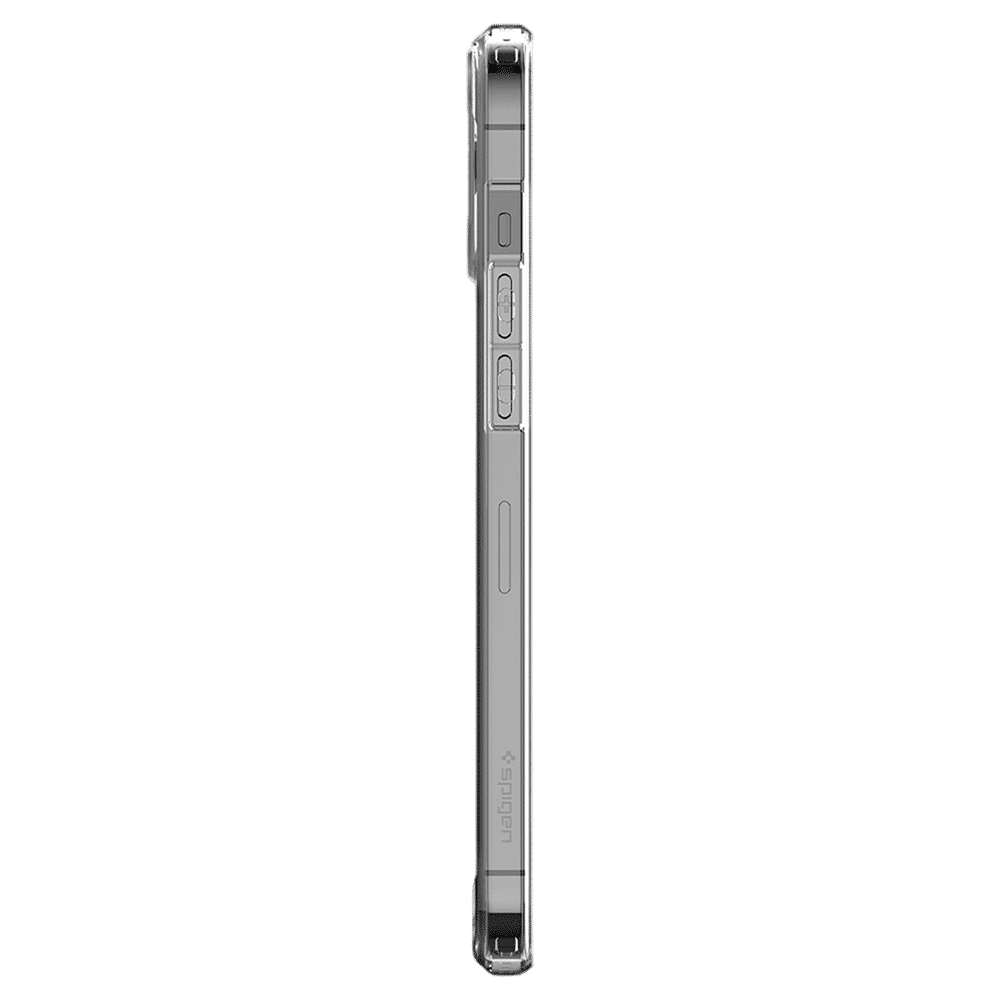 spigen Crystal Hybrid Polycarbonate and TPU Back Cover for Apple iPhone 12 and 12 Pro (Air Cushion Technology, Clear)_6