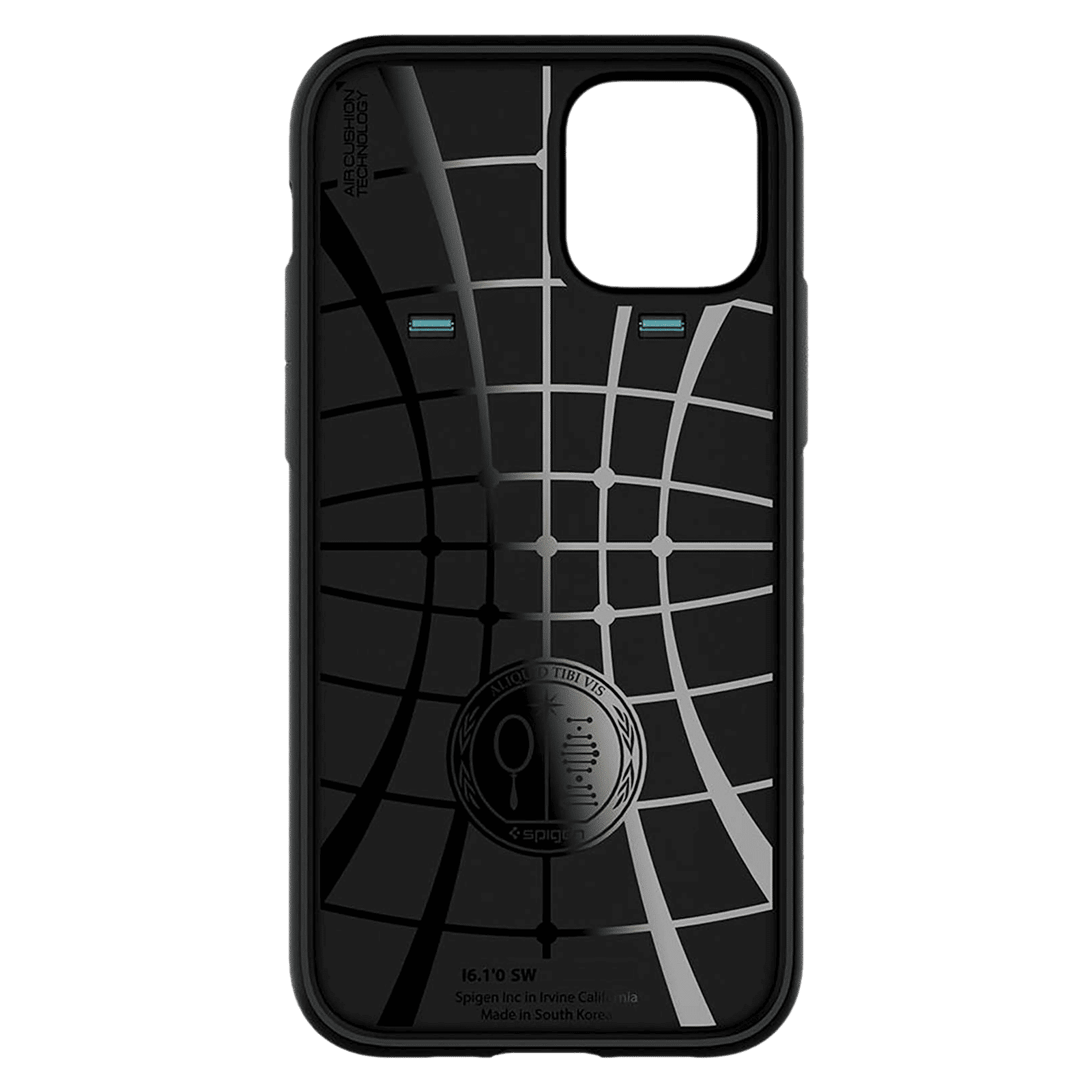 spigen Slim Armor Wallet TPU & Polycarbonate Back Cover for Apple iPhone 12, 12 Pro (Air Cushion Technology, Mint)_5