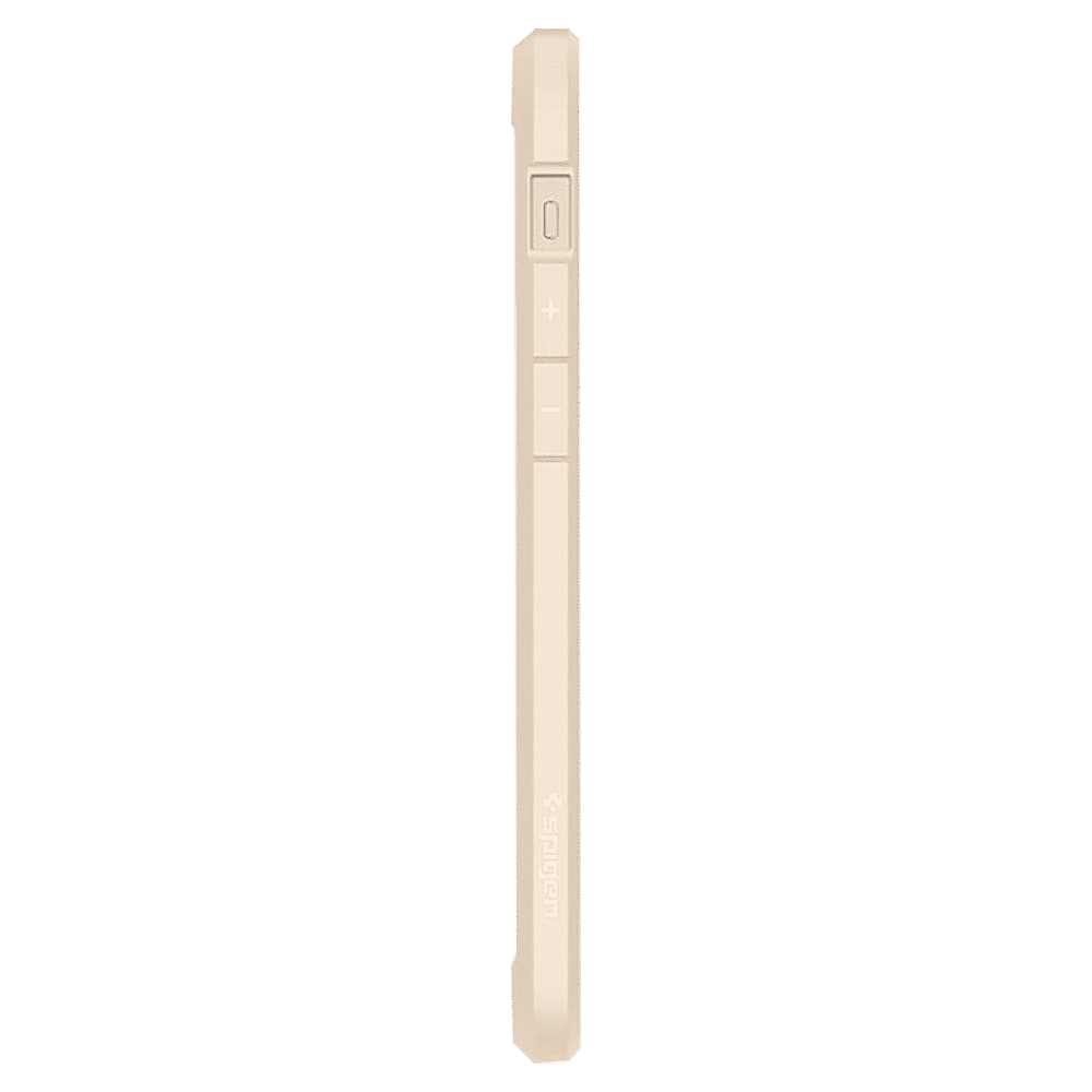 spigen Ultra Hybrid TPU & Polycarbonate Back Cover for Apple iPhone 12, 12 Pro (Supports Wireless Charging, Sand Beige)_19