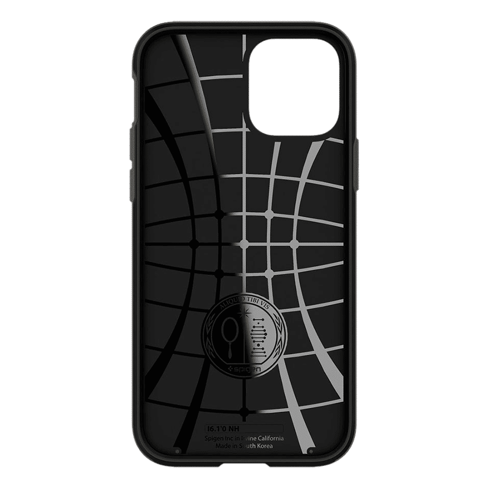 spigen Neo Hybrid Polycarbonate & TPU Back Cover for Apple iPhone 12, 12 Pro (Raised Edges, Gunmetal)_12