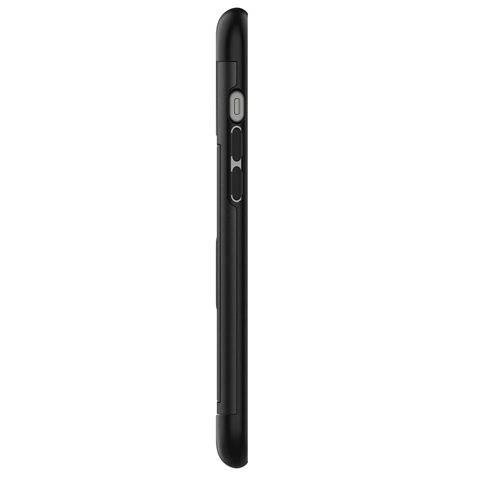 spigen Slim Armor CS TPU & Polycarbonate Back Cover for Apple iPhone 12, 12 Pro (Air Cushion Technology, Black)_5