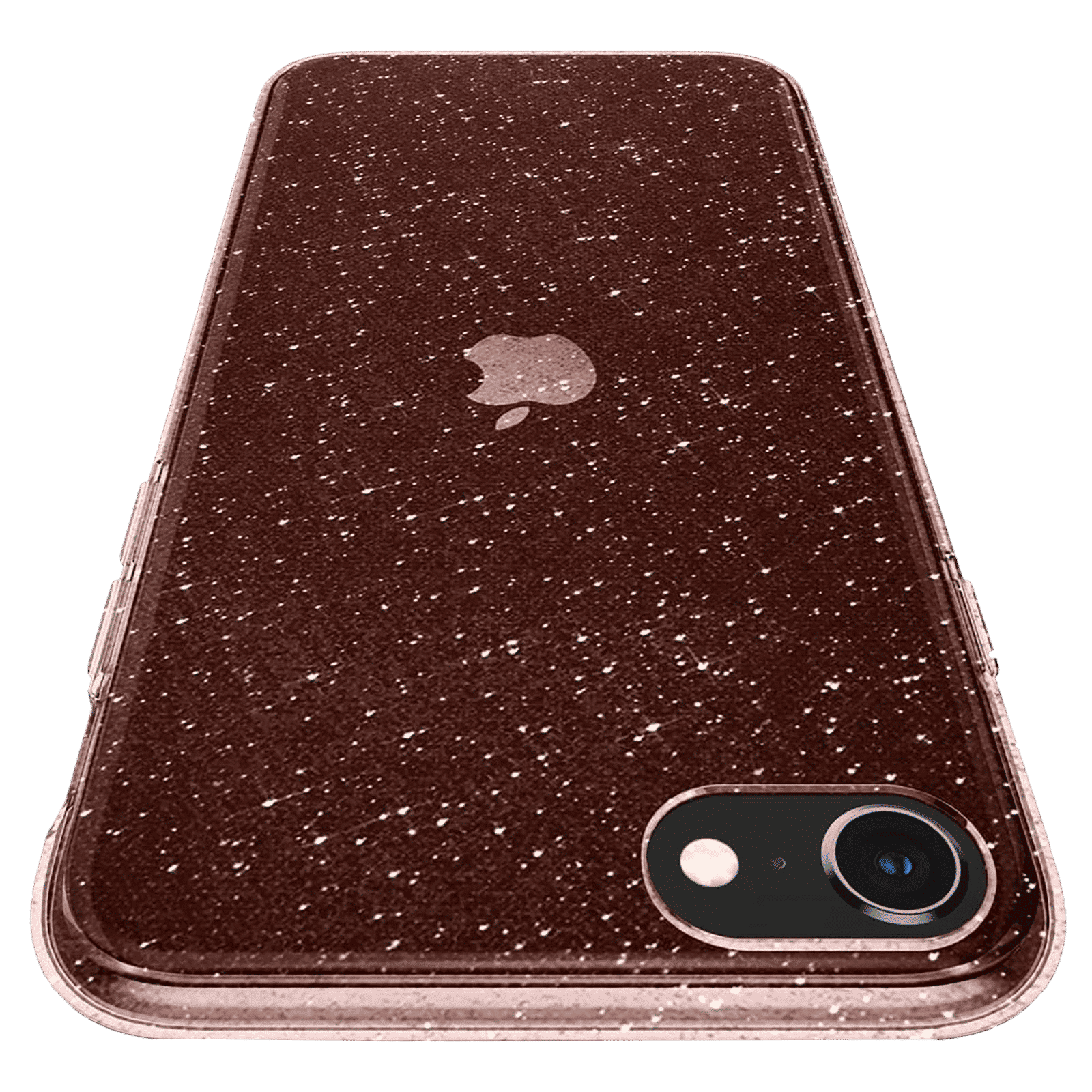 spigen Liquid Crystal Glitter TPU & Polycarbonate Back Cover for Apple iPhone 7, 8, SE (Wireless Charging Compatible, Crystal Quartz)_7