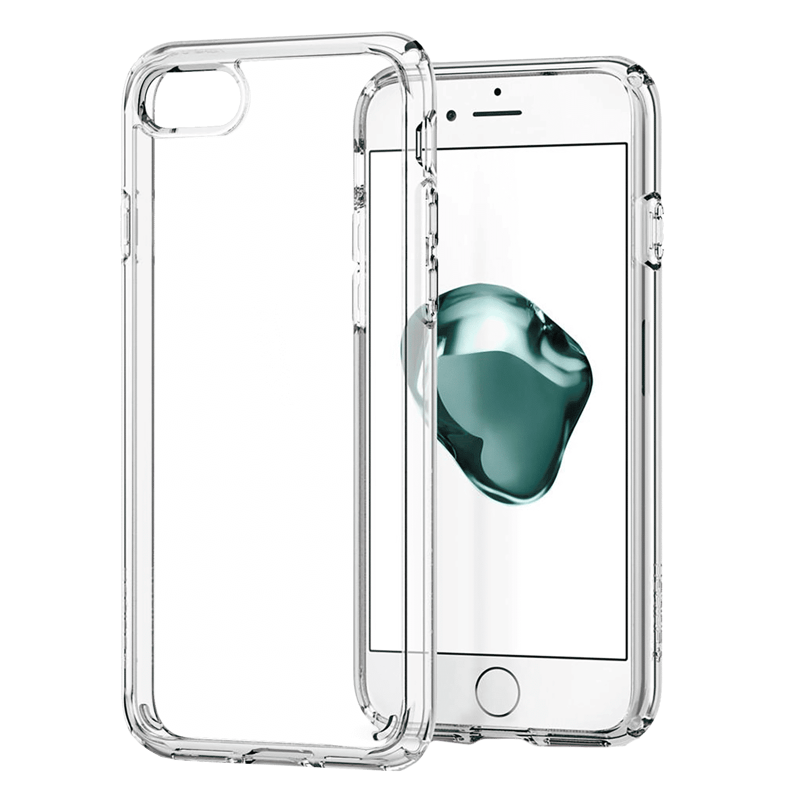 spigen Ultra Hybrid Polycarbonate Back Cover for Apple iPhone SE 3rd Gen, 7, 8 (Wireless Charging Compatible, Crystal Clear) spigen Ultra Hybrid Polycarbonate Back Cover for Apple iPhone SE 3rd Gen, 7, 8 (Wireless Charging Compatible, Crystal Clear)_7