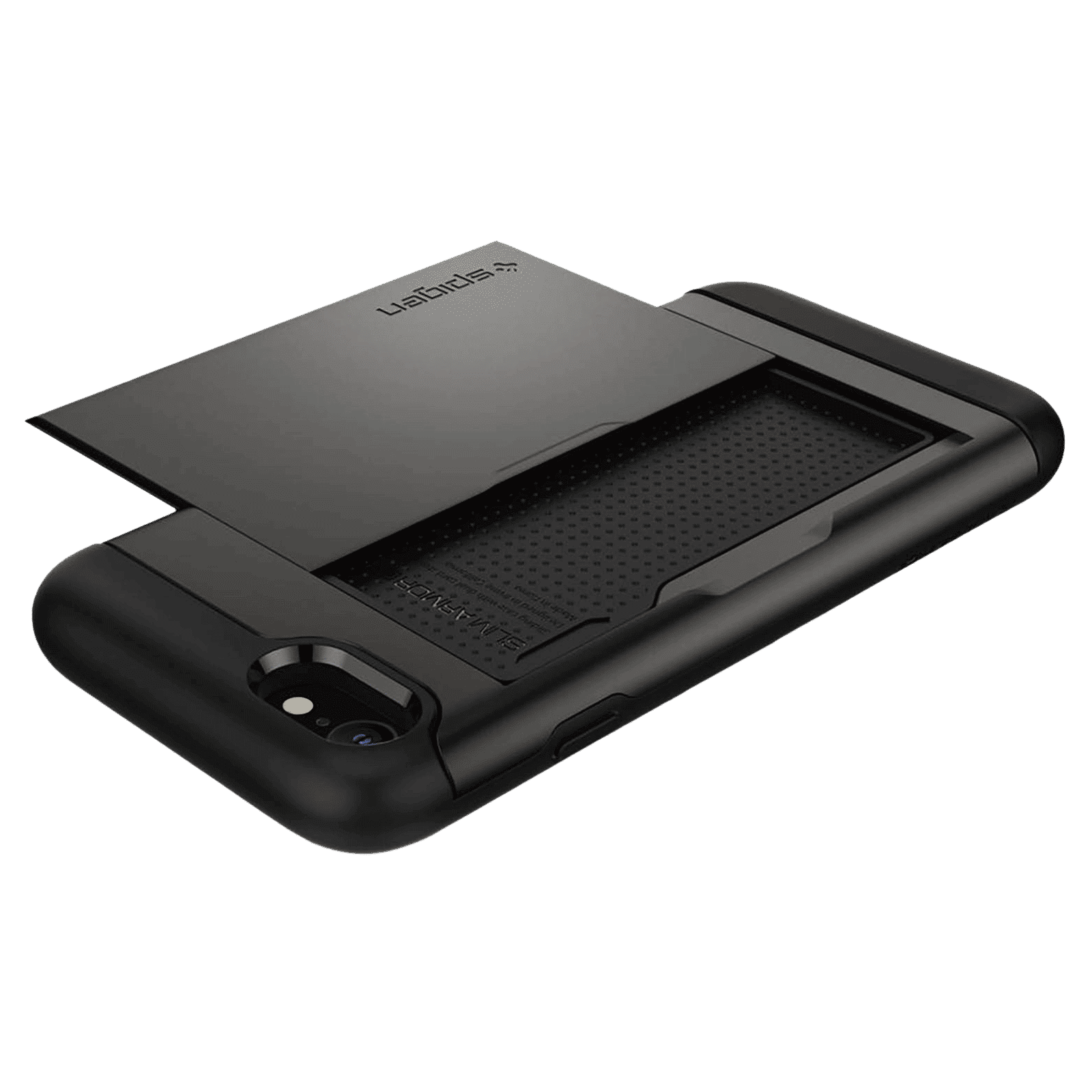 spigen Slim Armor CS TPU & PC Back Case For iPhone SE (2020)/iPhone 8/iPhone 7 (Air Cushion Technology, 042CS20453, Gunmetal)_8