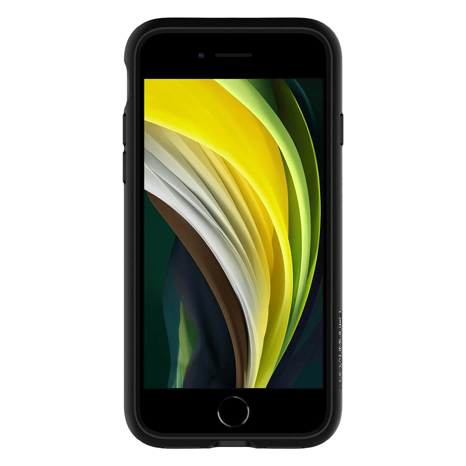 spigen Slim Armor CS TPU & PC Back Case For iPhone SE (2020)/iPhone 8/iPhone 7 (Air Cushion Technology, 042CS20453, Gunmetal)_3