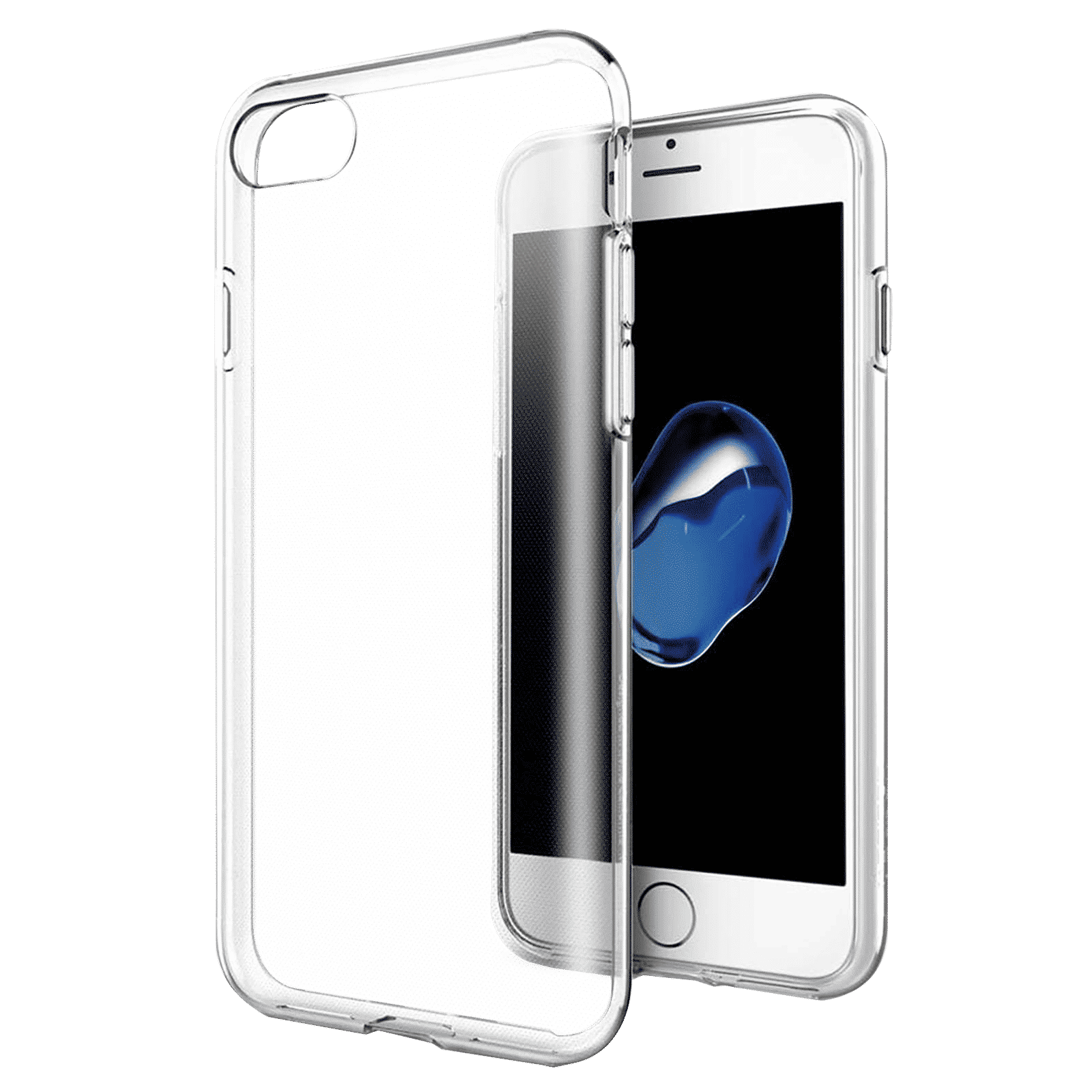 spigen Liquid Crystal TPU Back Case For iPhone 7/iPhone 8 (Lightweight, 042CS20435, Crystal Clear)_7
