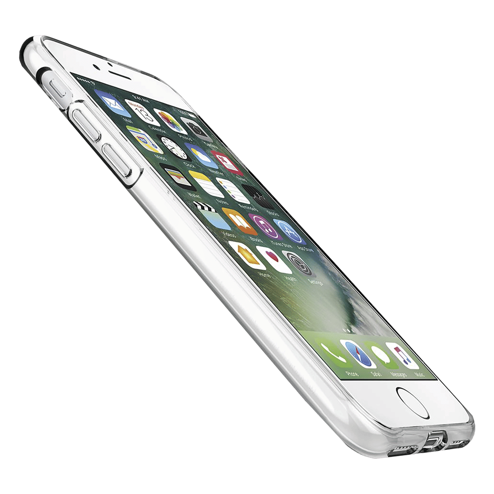 spigen Liquid Crystal TPU Back Case For iPhone 7/iPhone 8 (Lightweight, 042CS20435, Crystal Clear)_6