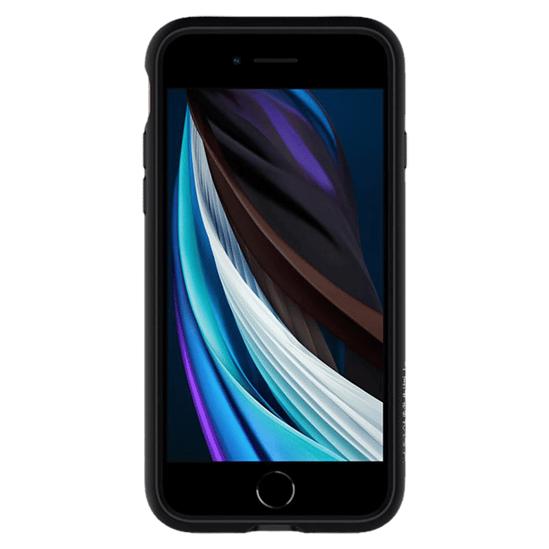 spigen Slim Armor CS Polycarbonate Back Cover for Apple iPhone 7, 8, SE (Air Cushion Technology, Blush Gold)_10