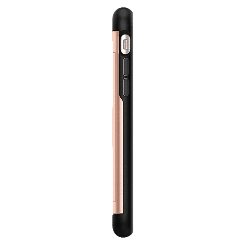 spigen Slim Armor CS Polycarbonate Back Cover for Apple iPhone 7, 8, SE (Air Cushion Technology, Blush Gold)_15