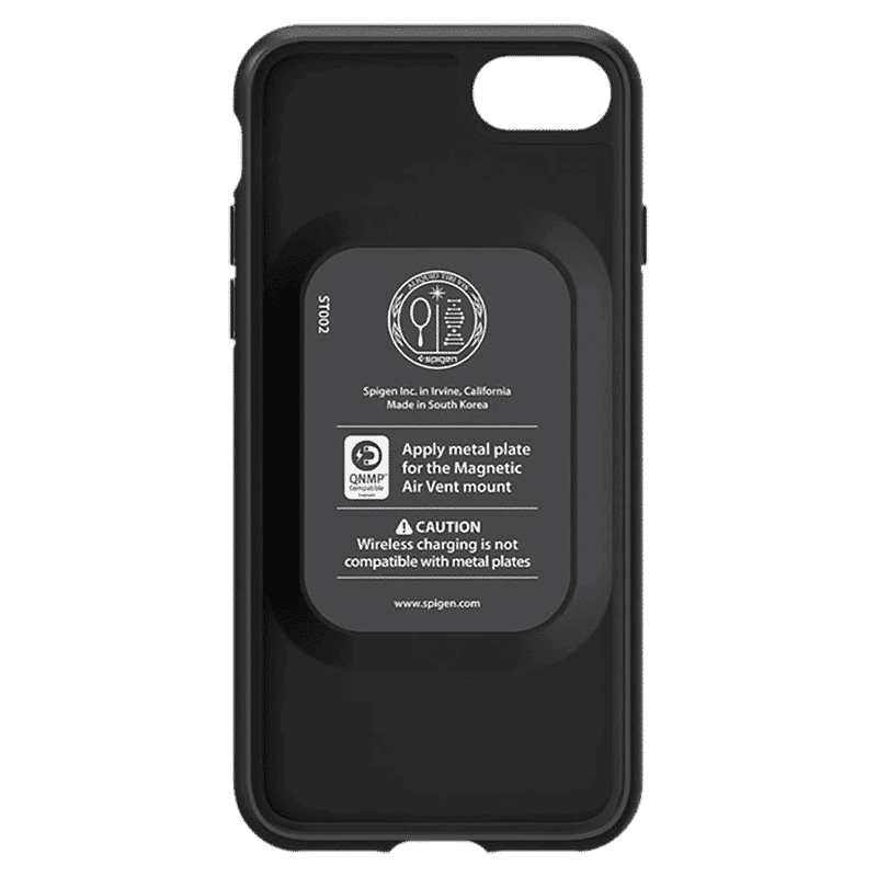 spigen Thin Fit Pro TPU & Polycarbonate Back Cover for Apple iPhone SE (Scratch Resistant, Black)_18