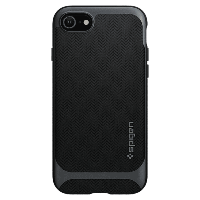 spigen Neo Hybrid TPU & PC Back Case For iPhone SE 2020/iPhone 7/iPhone 8 (East To Carry, ACS00952, Metal Slate)_12