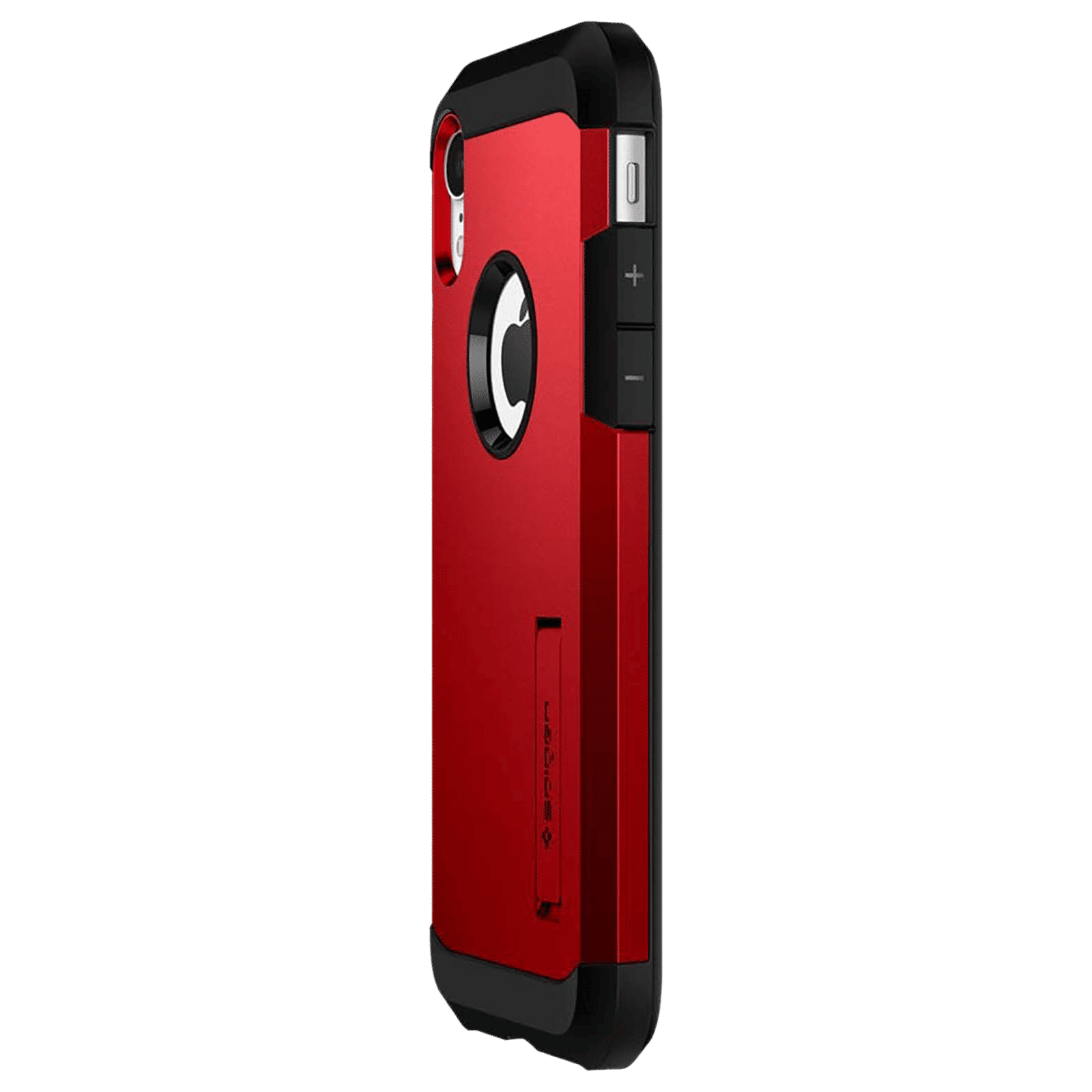 spigen Tough Armor TPU & Polycarbonate Back Case with Stand for Apple iPhone XR (Wireless Charging Compatible, Red) spigen Tough Armor TPU & Polycarbonate Back Case with Stand for Apple iPhone XR (Wireless Charging Compatible, Red)_6