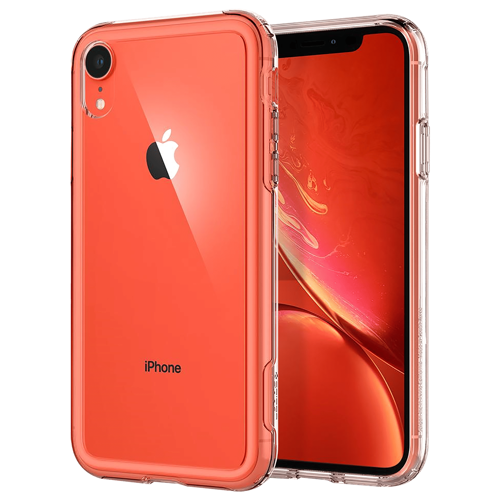 spigen Crystal Hybrid Polycarbonate & TPU Back Cover for Apple iPhone XR (Slim and Pocket Friendly Layer, Crystal Clear)_9