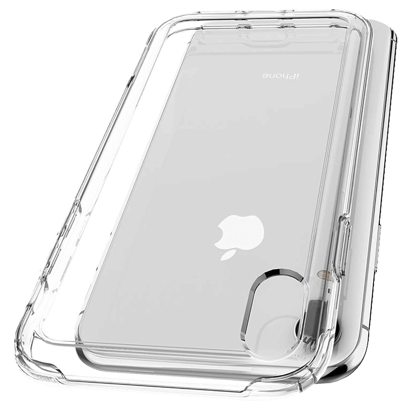 spigen Crystal Hybrid Polycarbonate & TPU Back Cover for Apple iPhone XR (Slim and Pocket Friendly Layer, Crystal Clear)_6