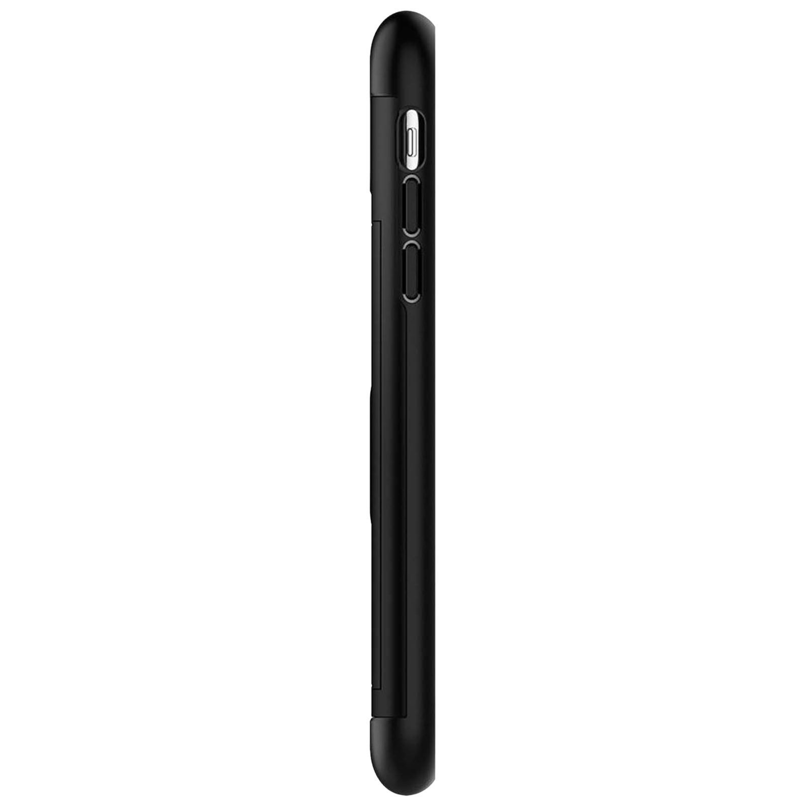 spigen Slim Armor CS TPU & Polycarbonate Back Cover for Apple iPhone XR (Wireless Charging Compatible, Black)_5