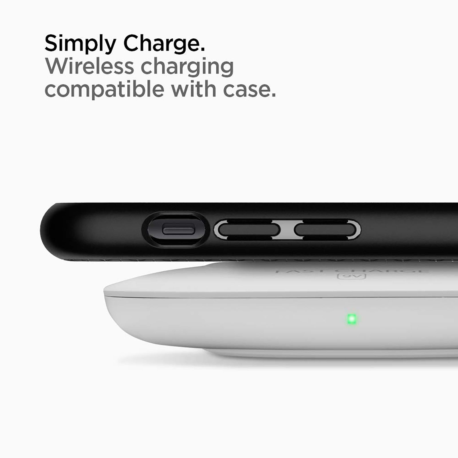 spigen Liquid Air TPU Back Cover for Apple iPhone XR (Wireless Charging Compatible, Matte Black) spigen Liquid Air TPU Back Cover for Apple iPhone XR (Wireless Charging Compatible, Matte Black)_5