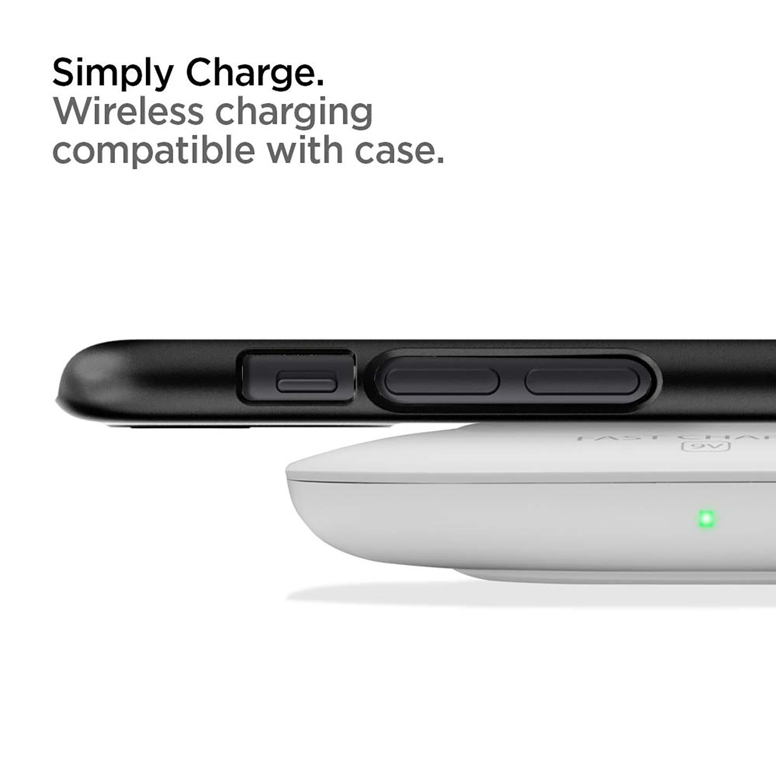 spigen Thin Fit Polycarbonate Back Cover for Apple iPhone XR (Wireless Charging Compatible, Black) spigen Thin Fit Polycarbonate Back Cover for Apple iPhone XR (Wireless Charging Compatible, Black)_7