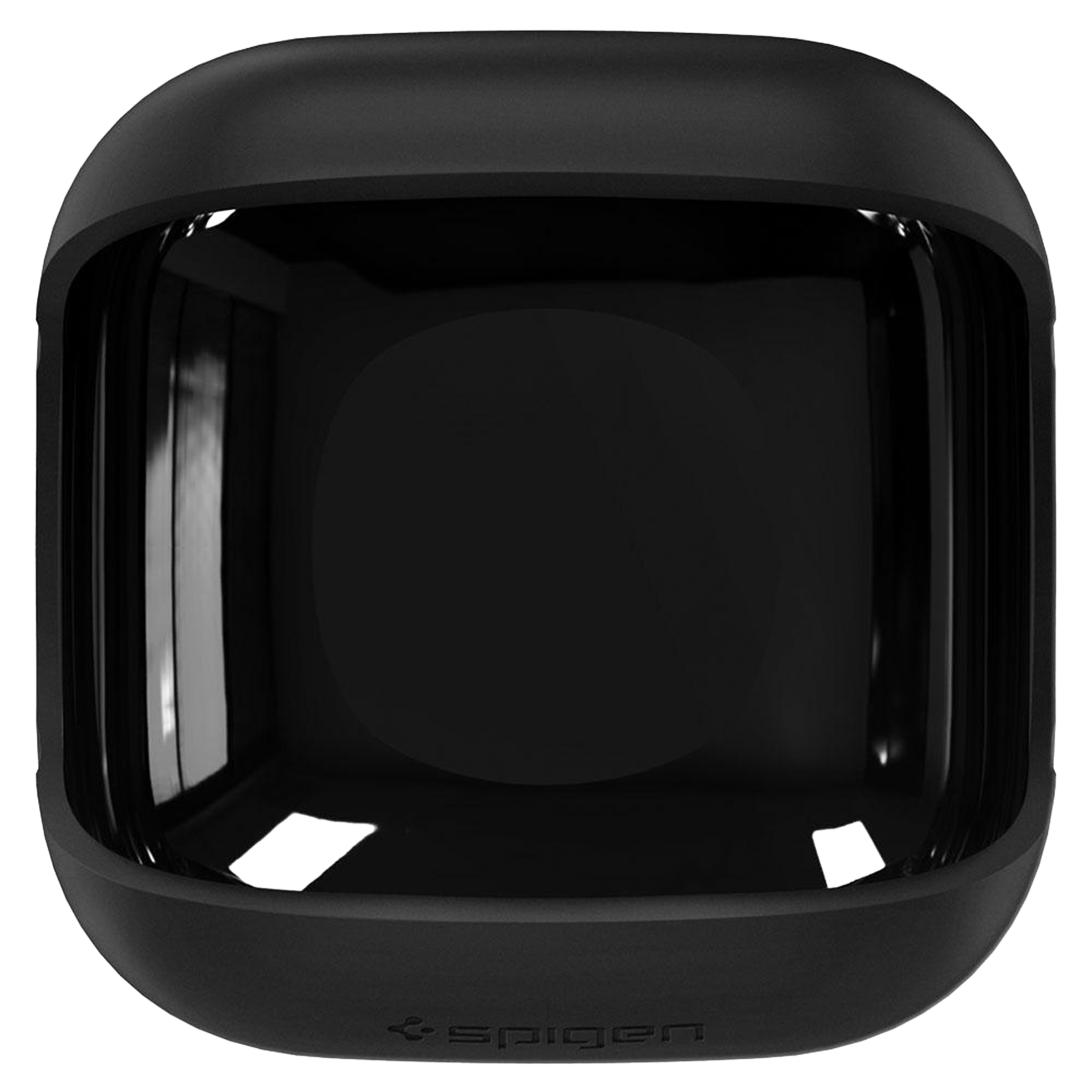 spigen Liquid Air Silicone Full Cover Case Powerbeats Pro (Shock Absorbent, ASD00258, Black)_8