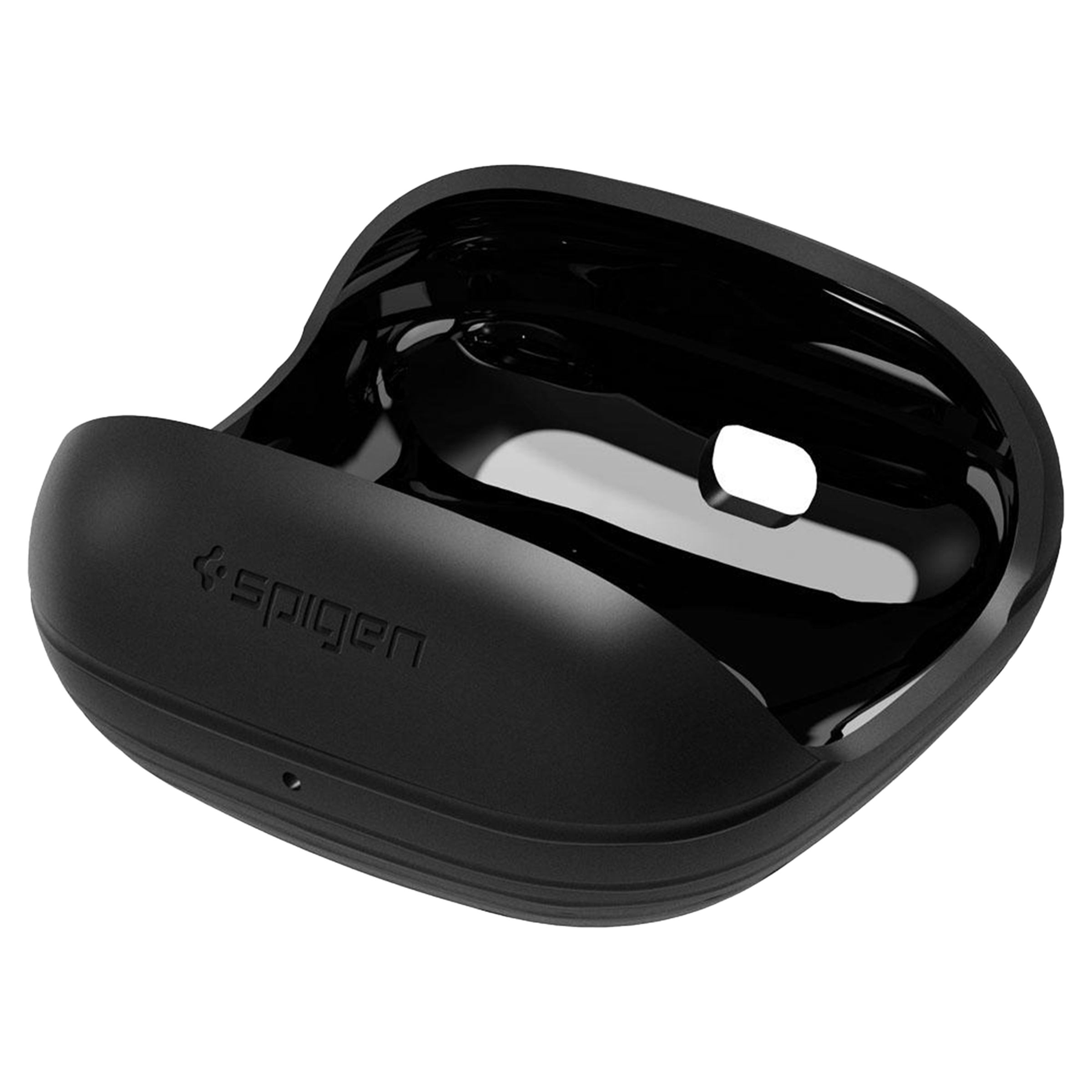 spigen Liquid Air Silicone Full Cover Case Powerbeats Pro (Shock Absorbent, ASD00258, Black)_14