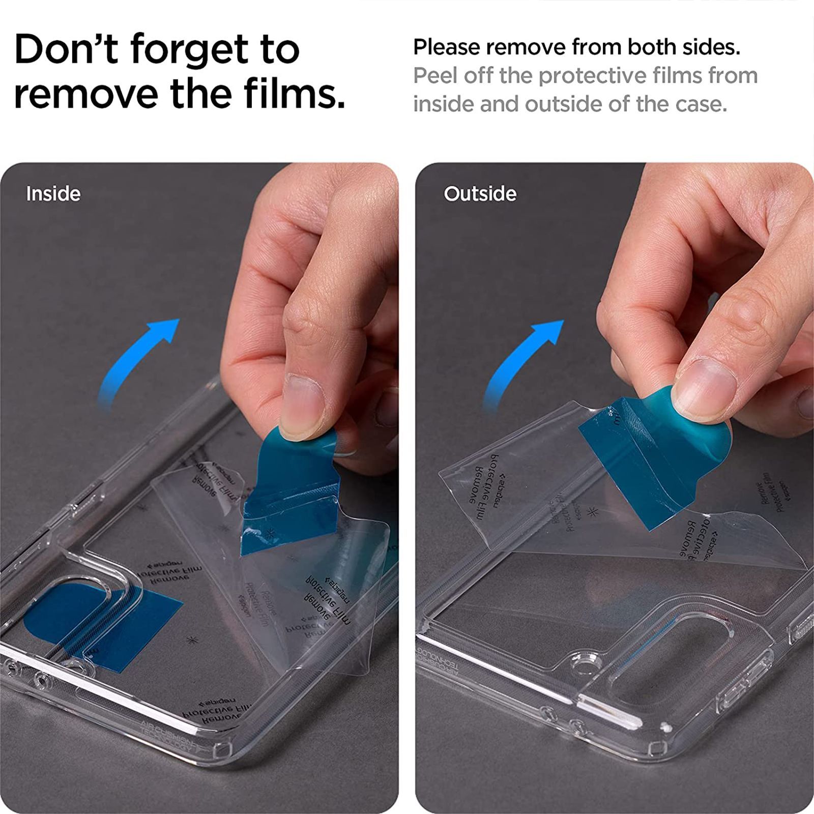 spigen Ultra Hybrid TPU & Polycarbonate Back Cover for Xiaomi Mi 11 Ultra (Wireless Charging Compatible?, Crystal Clear)_8