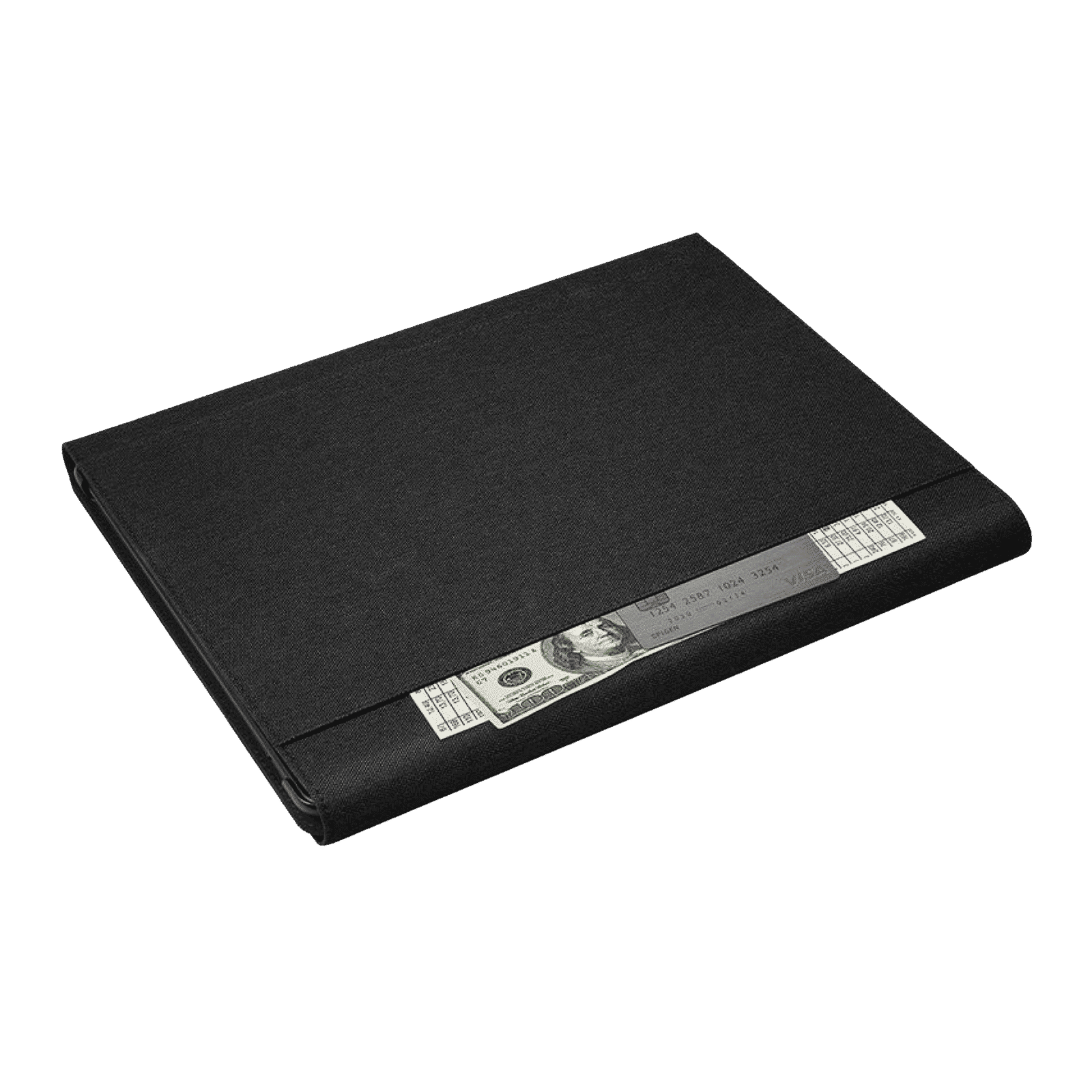 spigen Stand Folio Fabric Flip Cover For Microsoft Surface Pro X (Hands Free Viewing, Black)_10