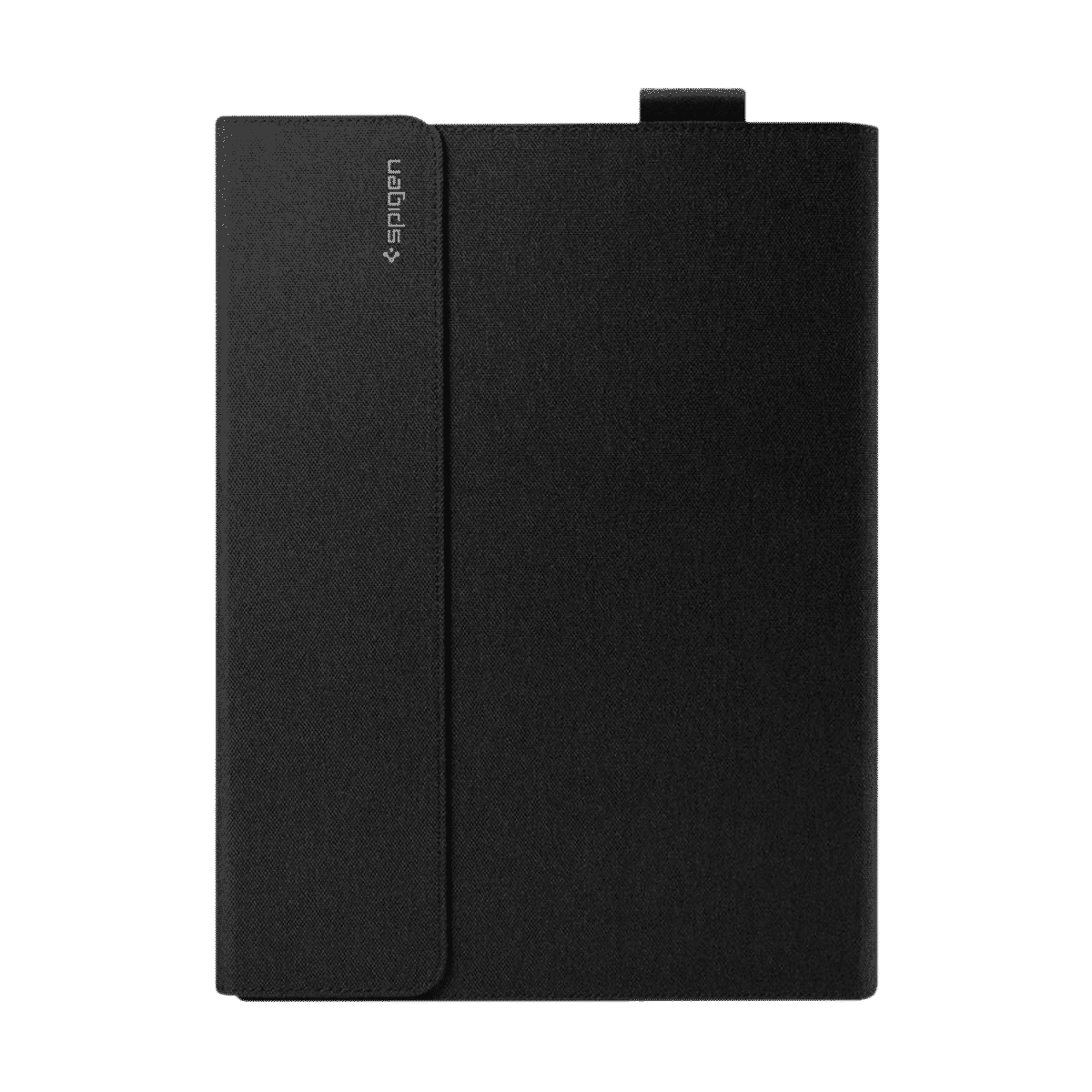 spigen Stand Folio Fabric Flip Cover For Microsoft Surface Pro X (Hands Free Viewing, Black)_11