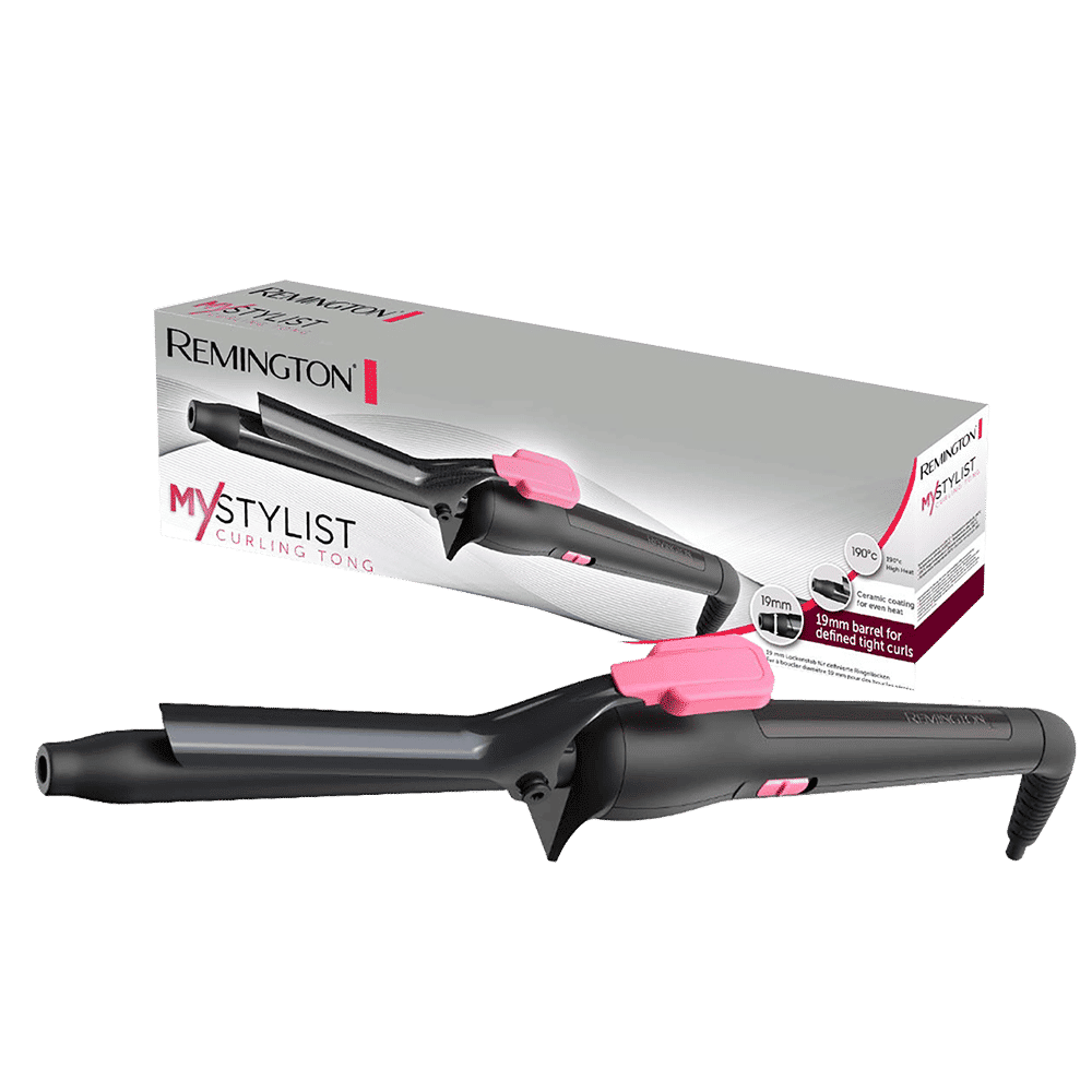 REMINGTON CI1A119 Hair Curler with Heat Protection Stand (Black)_7