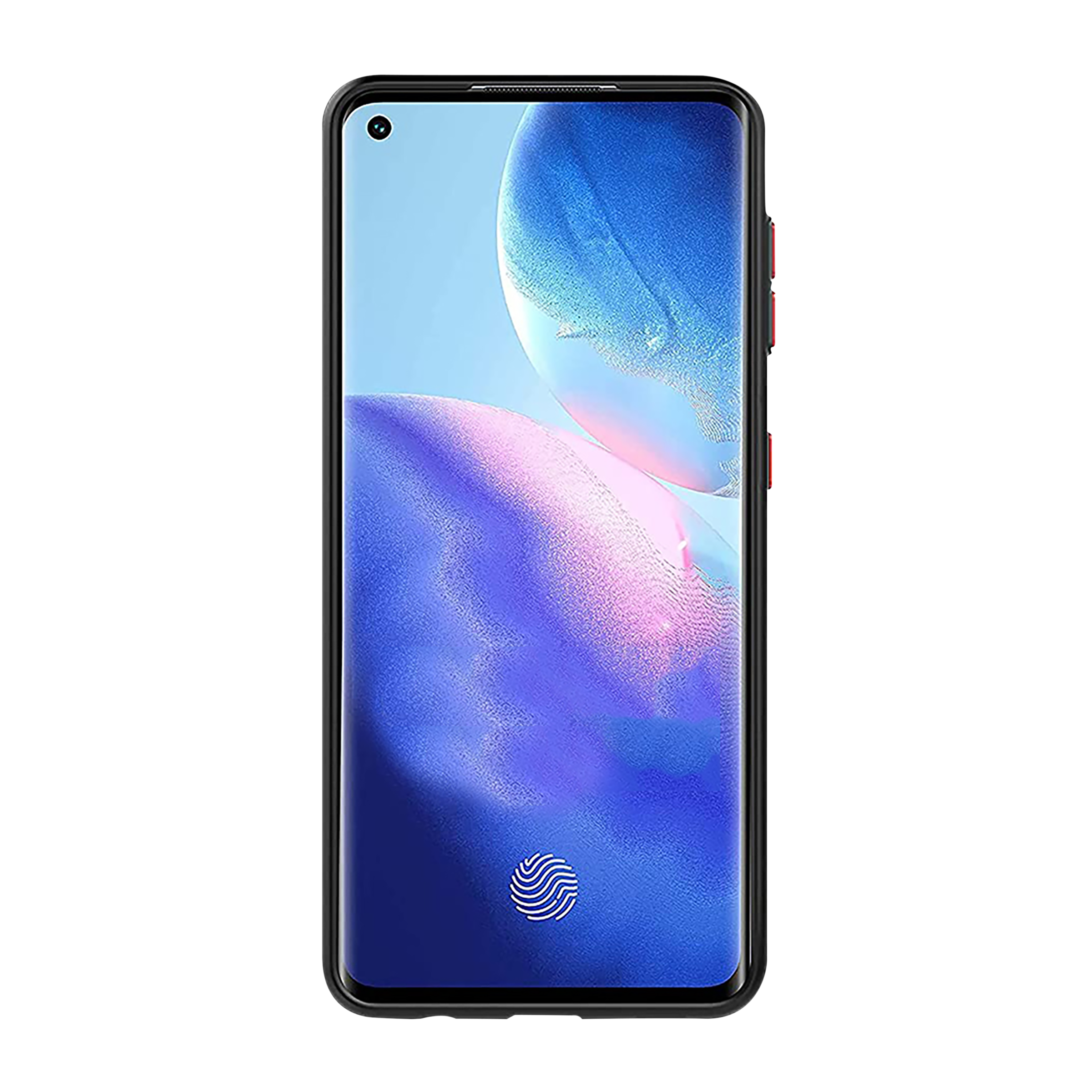 Arrow Duplex Acrylic & TPU Back Cover for OPPO Reno 6 (Scratch Resistant, Black)_5