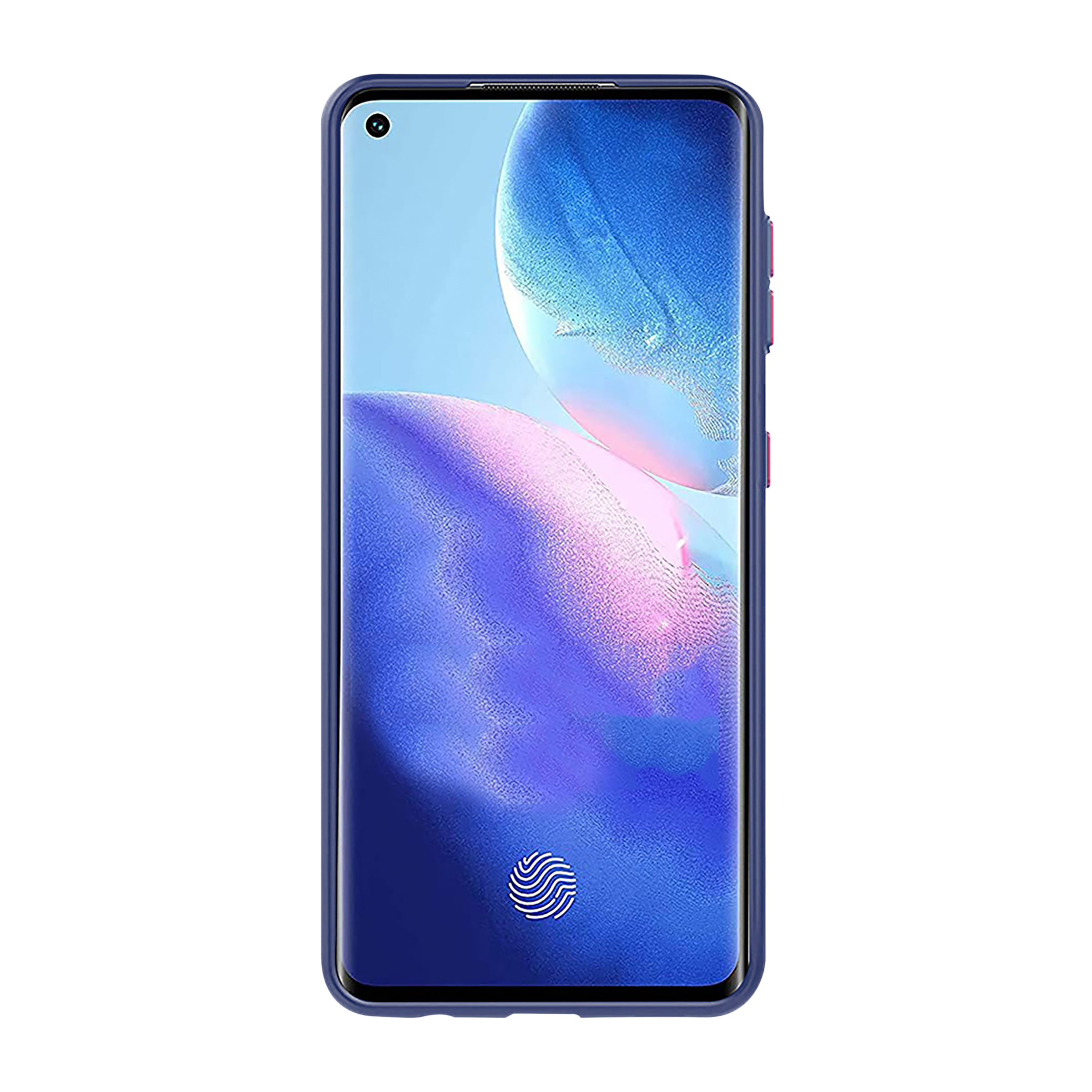 Arrow Duplex Acrylic & TPU Back Cover for OPPO Reno 6 Pro (Scratch Resistant, Blue)_5