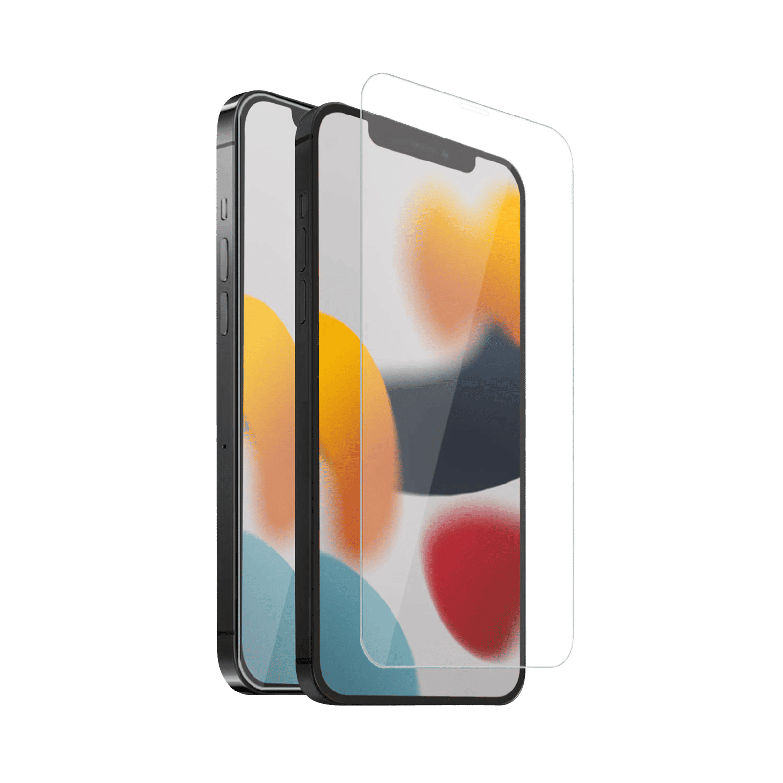 HYPHEN AIRE Screen Protector & Hard TPU Back Cover Combo for Apple iPhone 13 Pro (Supports Wireless Charging, Clear)_5