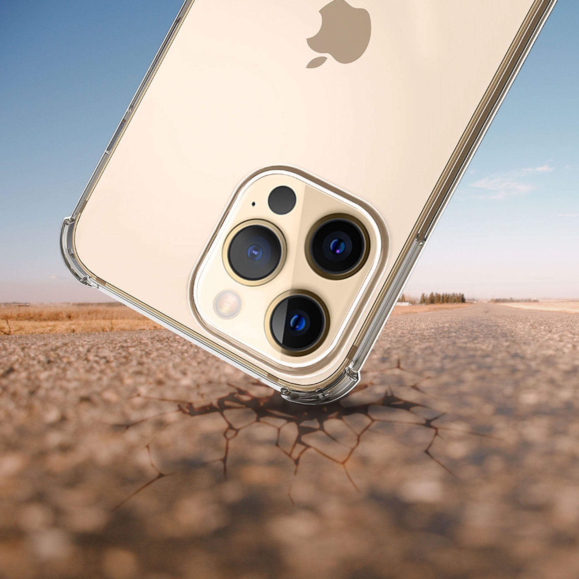 Hyphen DURO Screen Protector & TPU Back Cover Combo for Apple iPhone 13 Pro Max (Supports Wireless Charging, Clear) Hyphen DURO Screen Protector & TPU Back Cover Combo for Apple iPhone 13 Pro Max (Supports Wireless Charging, Clear)_3