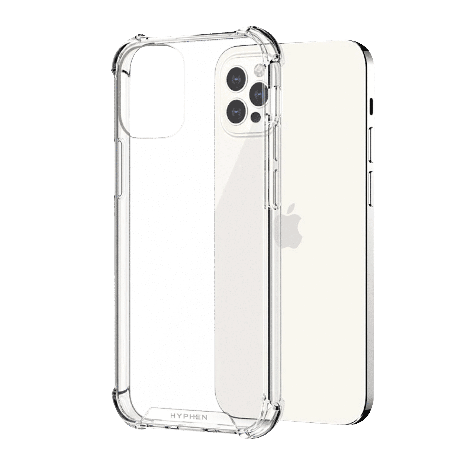 Hyphen DURO Screen Protector & TPU Back Cover Combo for Apple iPhone 13 Pro Max (Supports Wireless Charging, Clear) Hyphen DURO Screen Protector & TPU Back Cover Combo for Apple iPhone 13 Pro Max (Supports Wireless Charging, Clear)_6