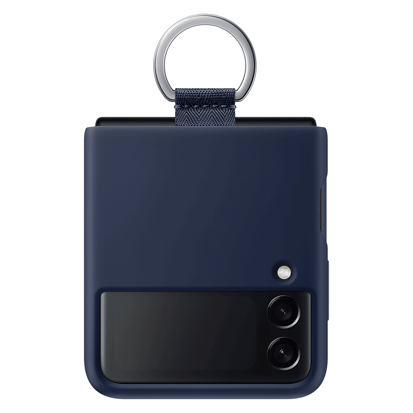 SAMSUNG Soft Silicone Back Cover for SAMSUNG Galaxy Z Flip3 5G (Slip-On Ring, Navy) SAMSUNG Soft Silicone Back Cover for SAMSUNG Galaxy Z Flip3 5G (Slip-On Ring, Navy)_6