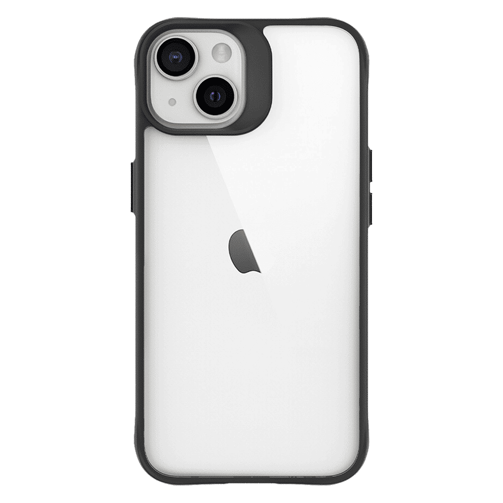 stuffcool Aktion TPU Back Cover for Apple iPhone 13 (Shock Pocket Technology, Black)_3