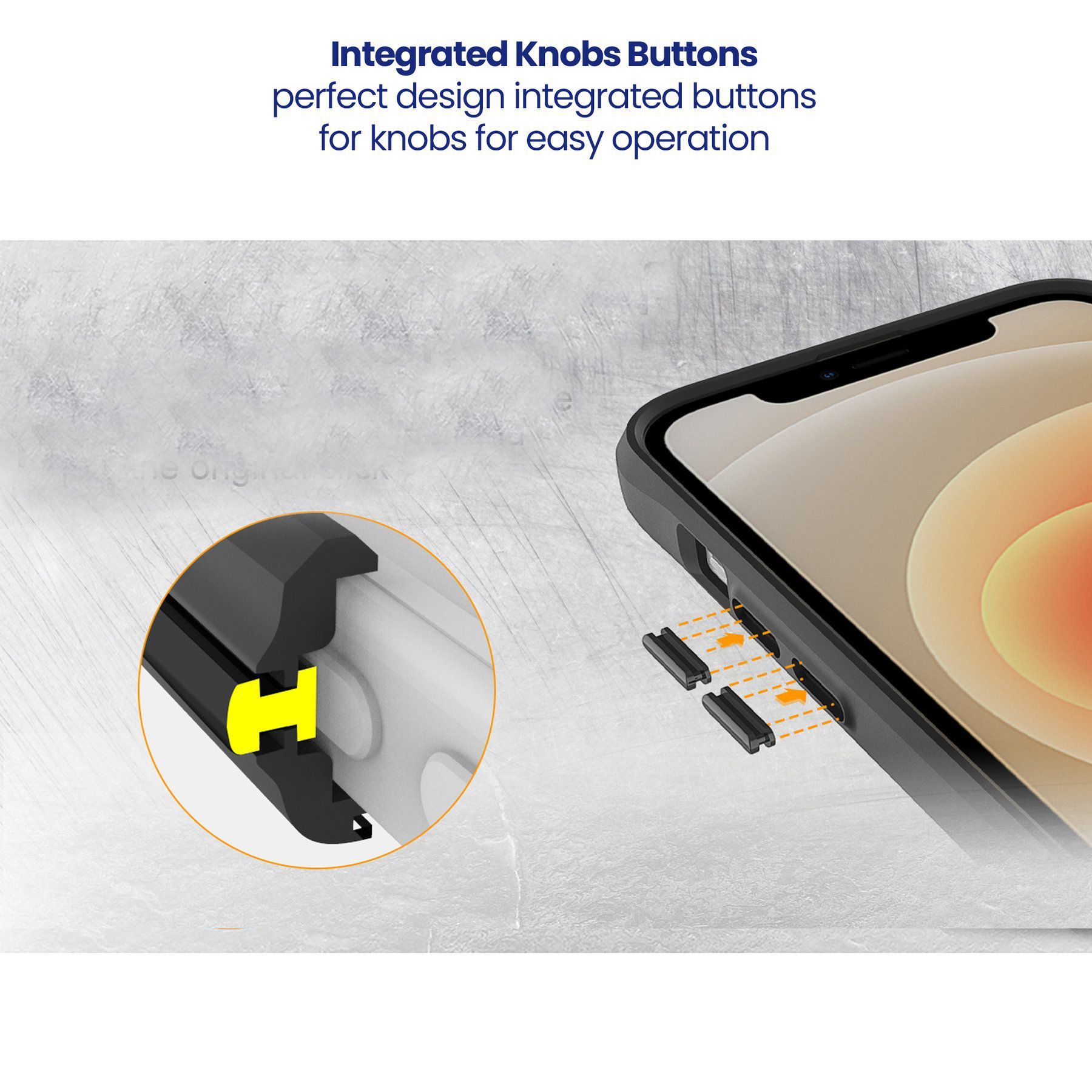 stuffcool Aktion TPU Back Cover for Apple iPhone 13 (Shock Pocket Technology, Black)_5