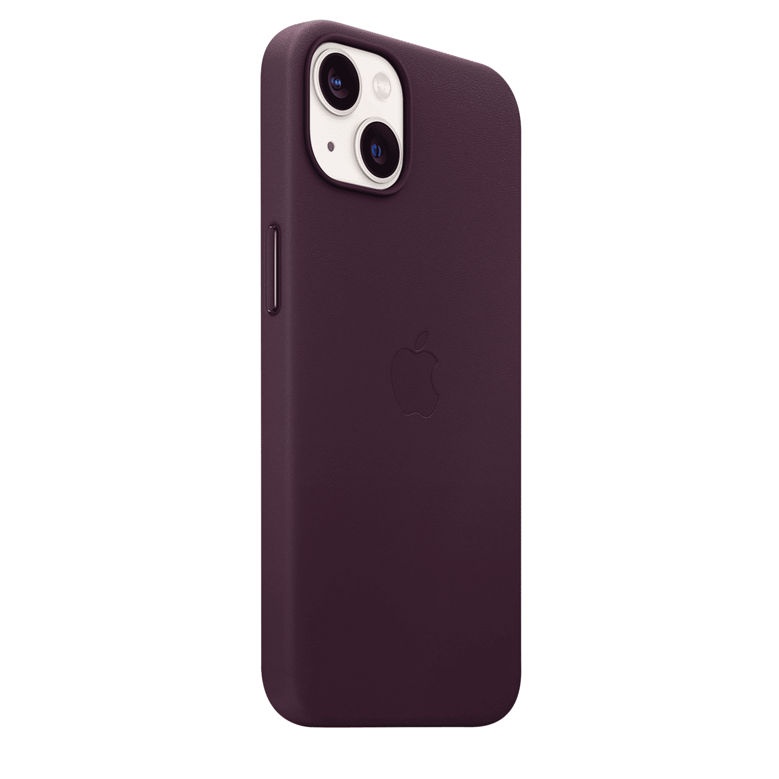Apple Soft Leather Back Cover for Apple iPhone 13 (Supports Wireless Charging, Dark Cherry) Apple Soft Leather Back Cover for Apple iPhone 13 (Supports Wireless Charging, Dark Cherry)_2