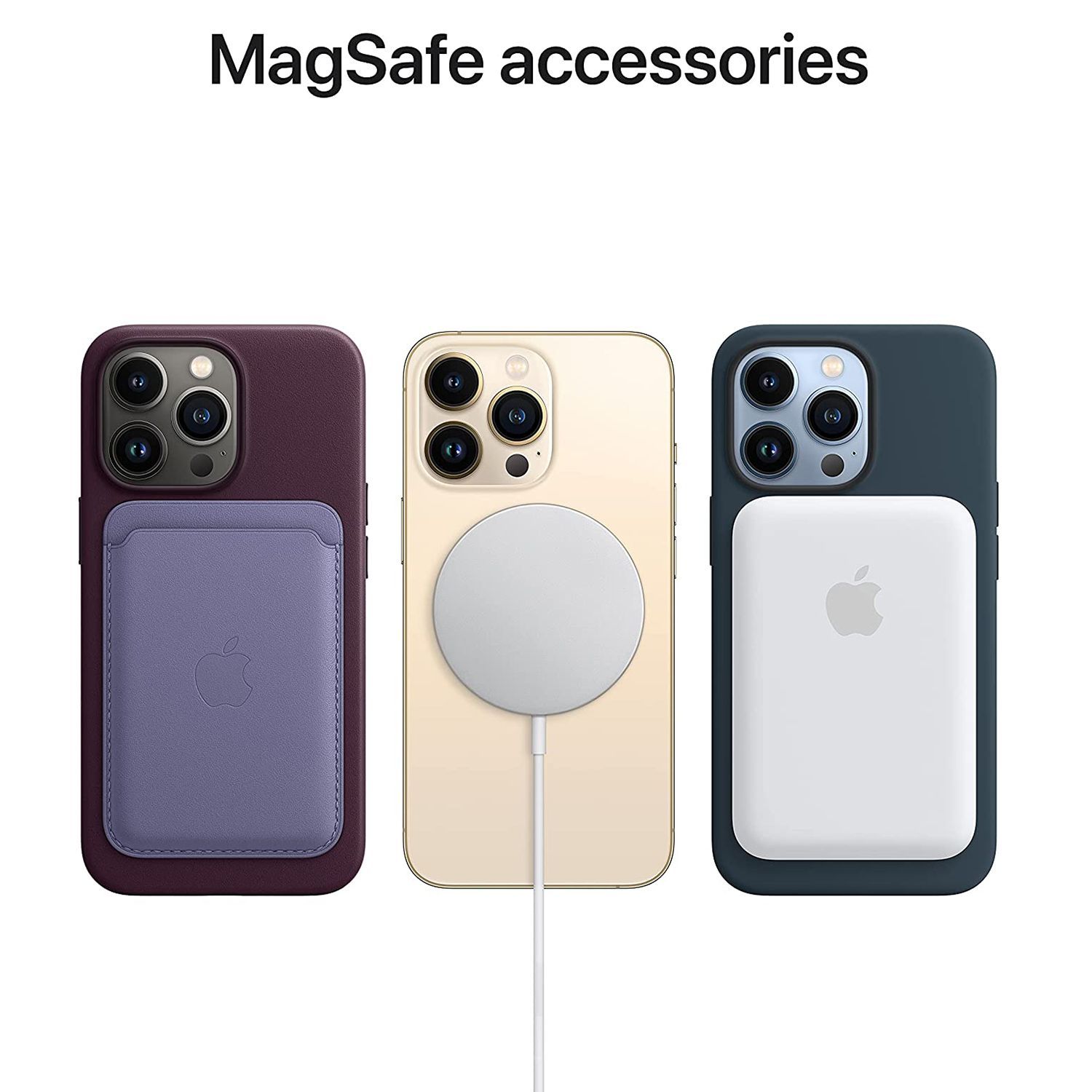 Apple Soft Leather Back Cover for Apple iPhone 13 Pro (Supports Wireless Charging, Golden Brown)_2