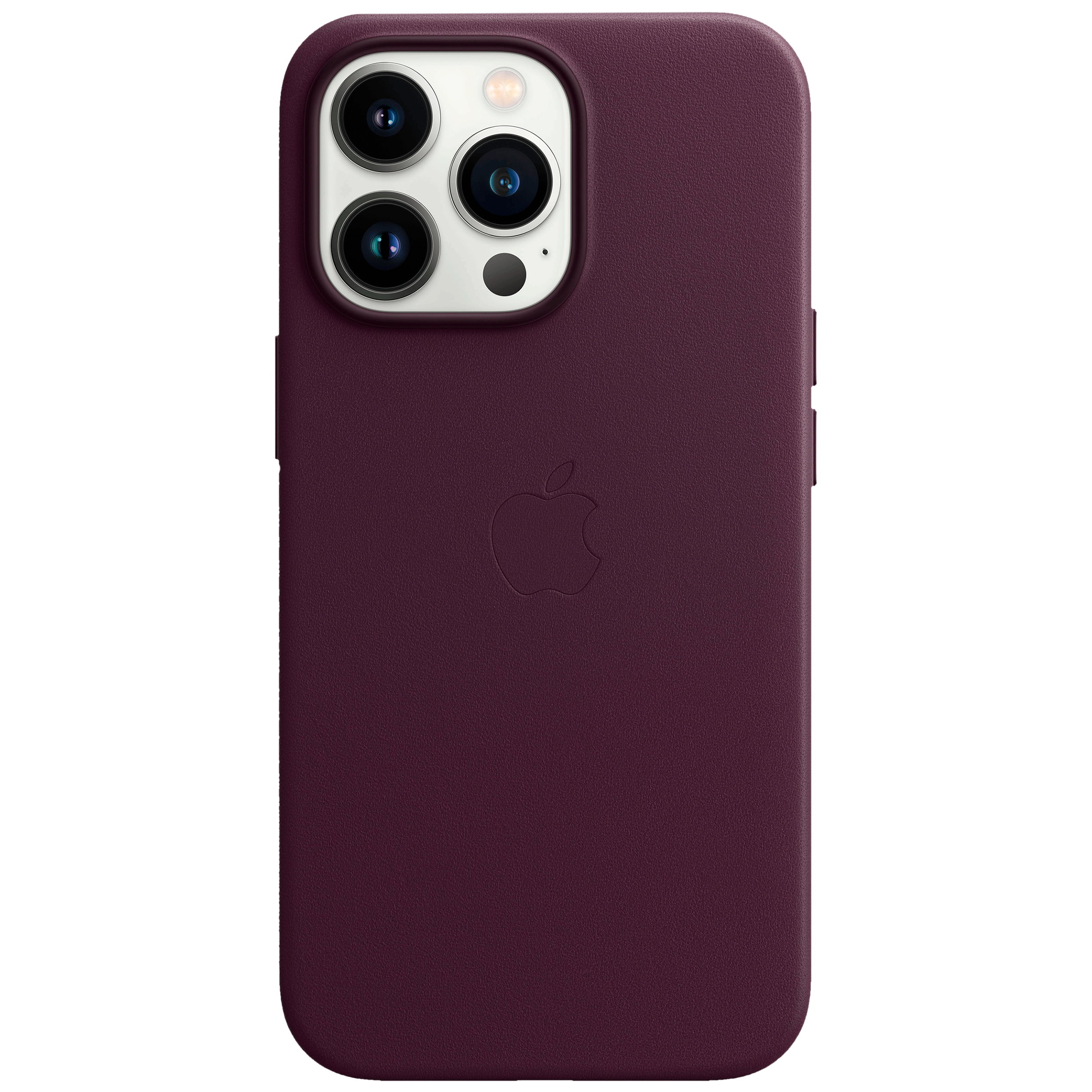 Apple Soft Leather Back Cover for Apple iPhone 13 Pro (Supports Wireless Charging, Dark Cherry) Apple Soft Leather Back Cover for Apple iPhone 13 Pro (Supports Wireless Charging, Dark Cherry)_1