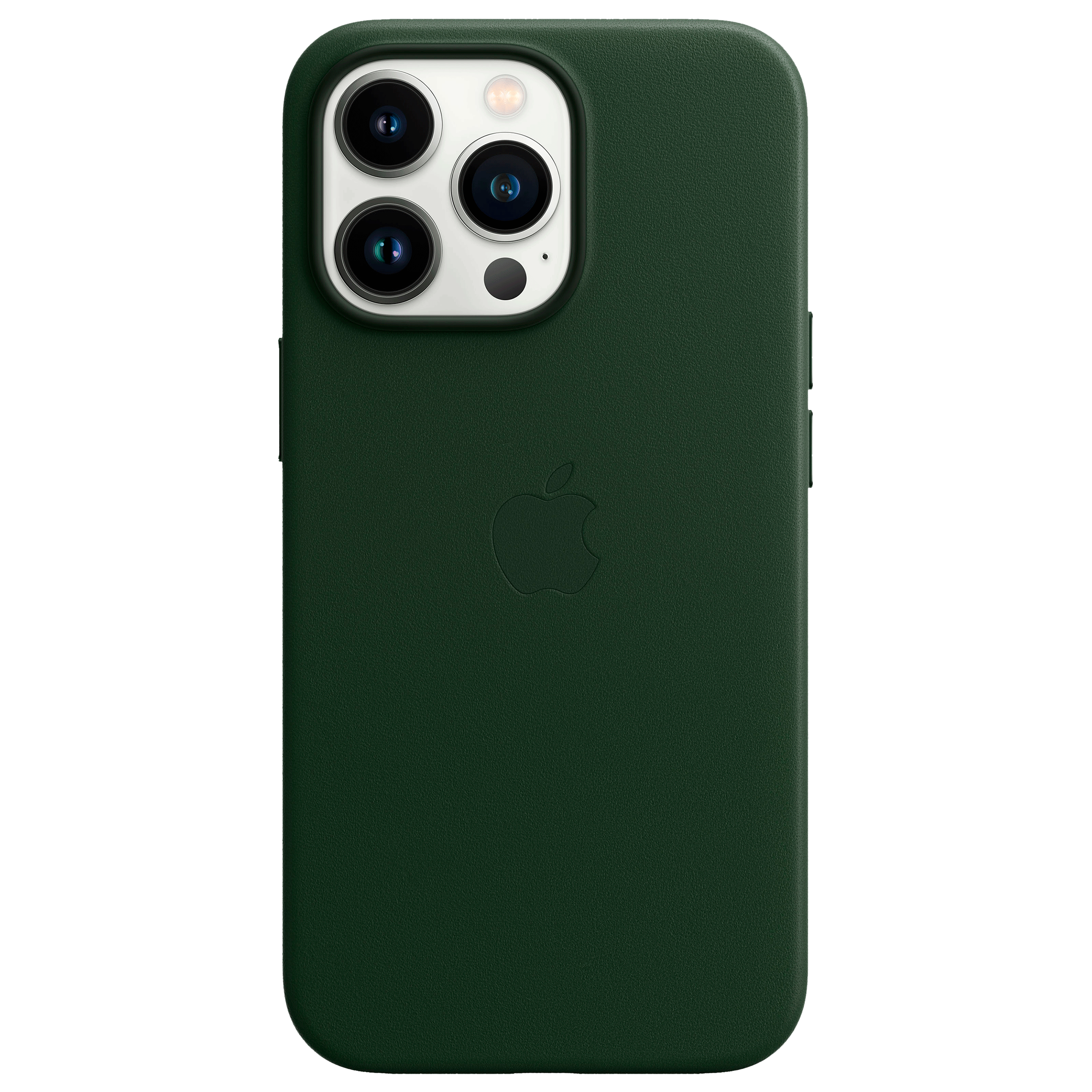 Apple Soft Leather Back Cover for Apple iPhone 13 Pro (Supports Wireless Charging, Sequoia Green) Apple Soft Leather Back Cover for Apple iPhone 13 Pro (Supports Wireless Charging, Sequoia Green)_1