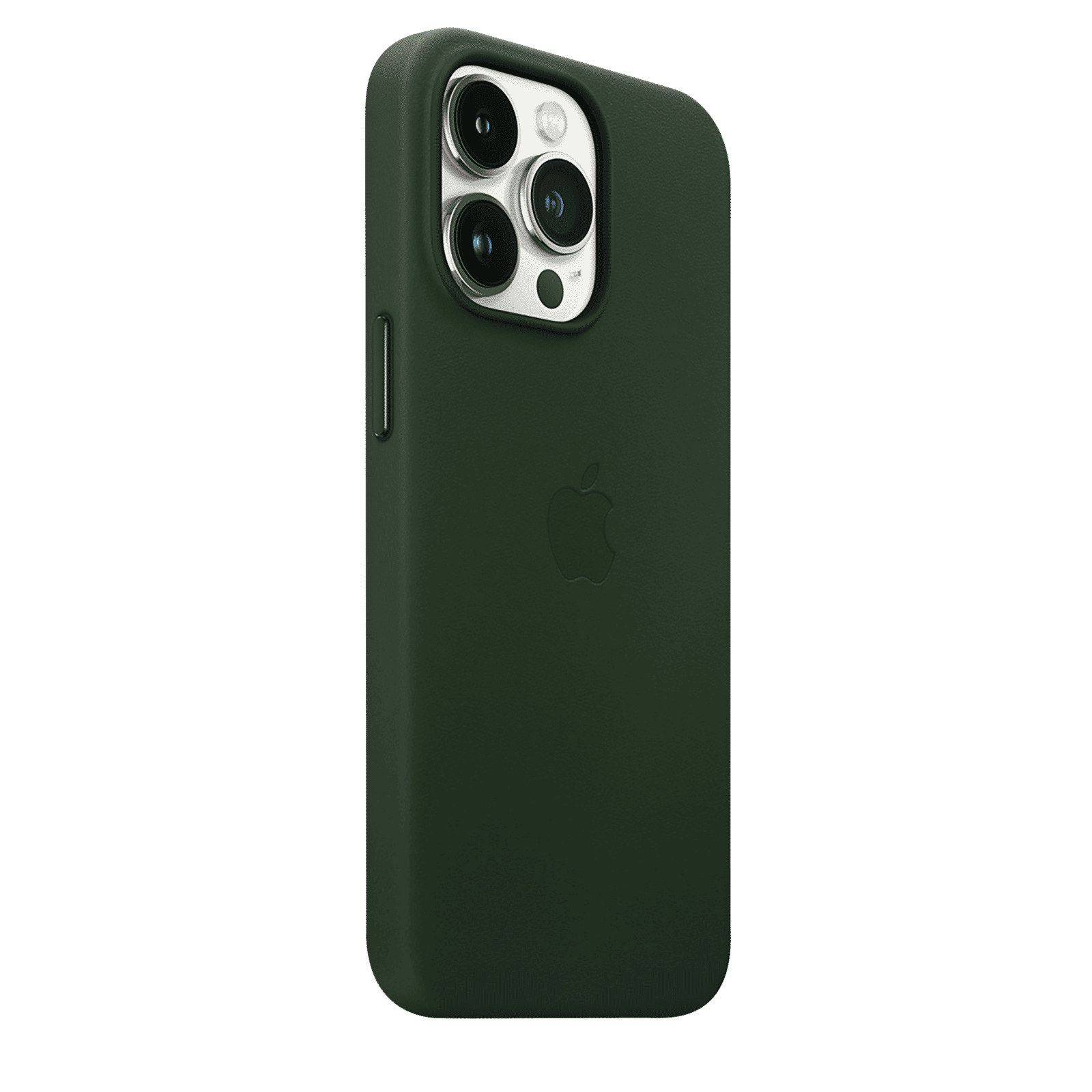 Apple Soft Leather Back Cover for Apple iPhone 13 Pro (Supports Wireless Charging, Sequoia Green) Apple Soft Leather Back Cover for Apple iPhone 13 Pro (Supports Wireless Charging, Sequoia Green)_5