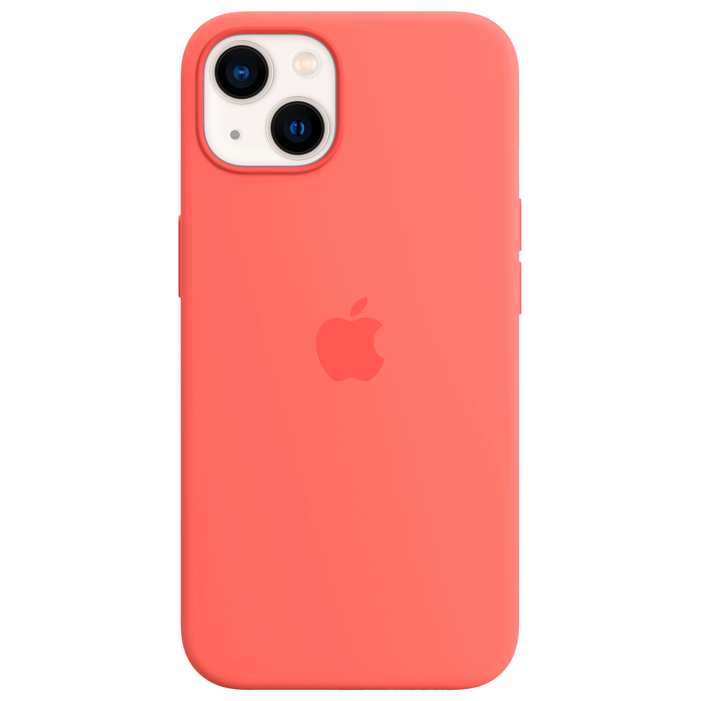 Apple Soft Silicone Back Cover for Apple iPhone 13 (Supports Wireless Charging, Pink Pomelo) Apple Soft Silicone Back Cover for Apple iPhone 13 (Supports Wireless Charging, Pink Pomelo)_1